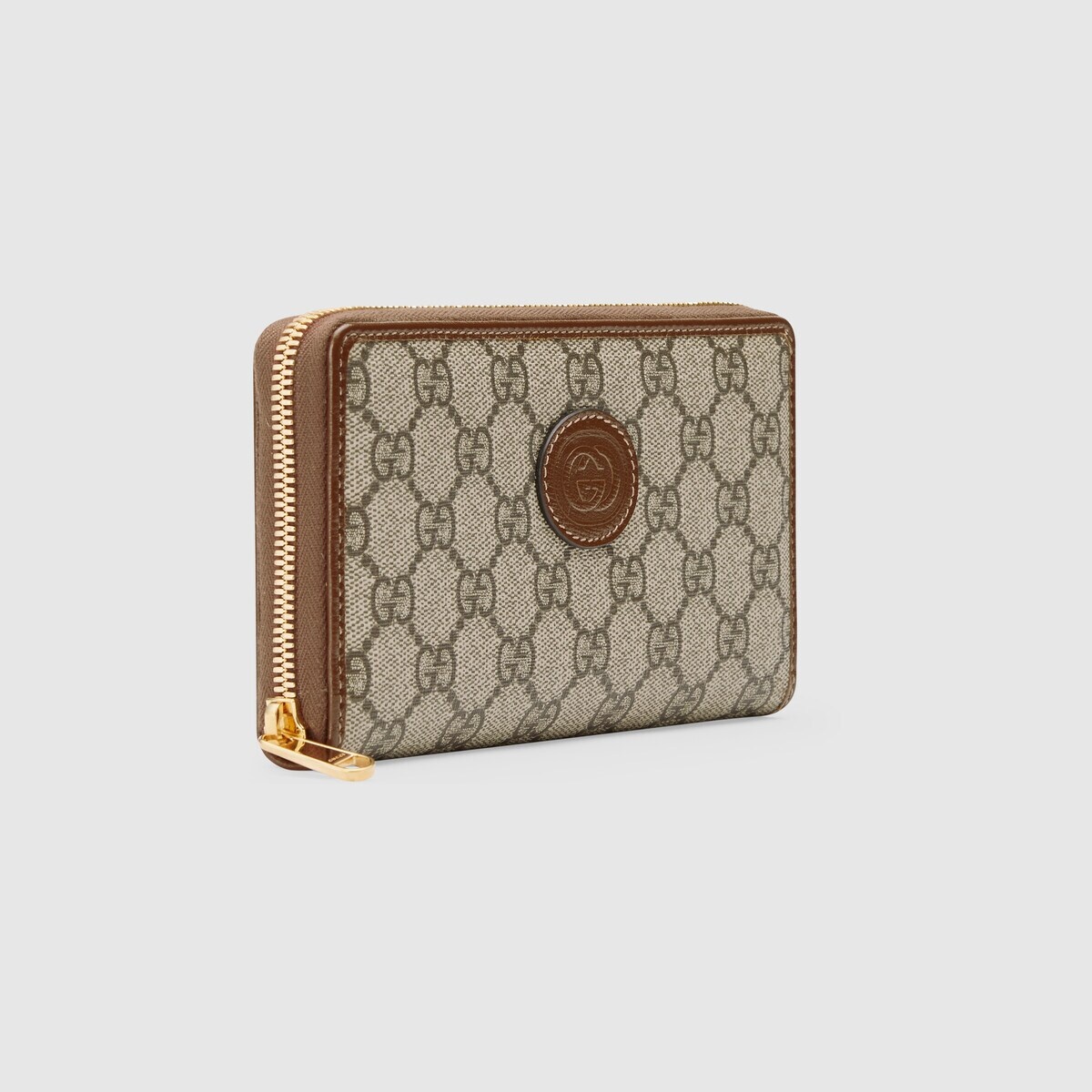 Zip around wallet with Interlocking G - 4