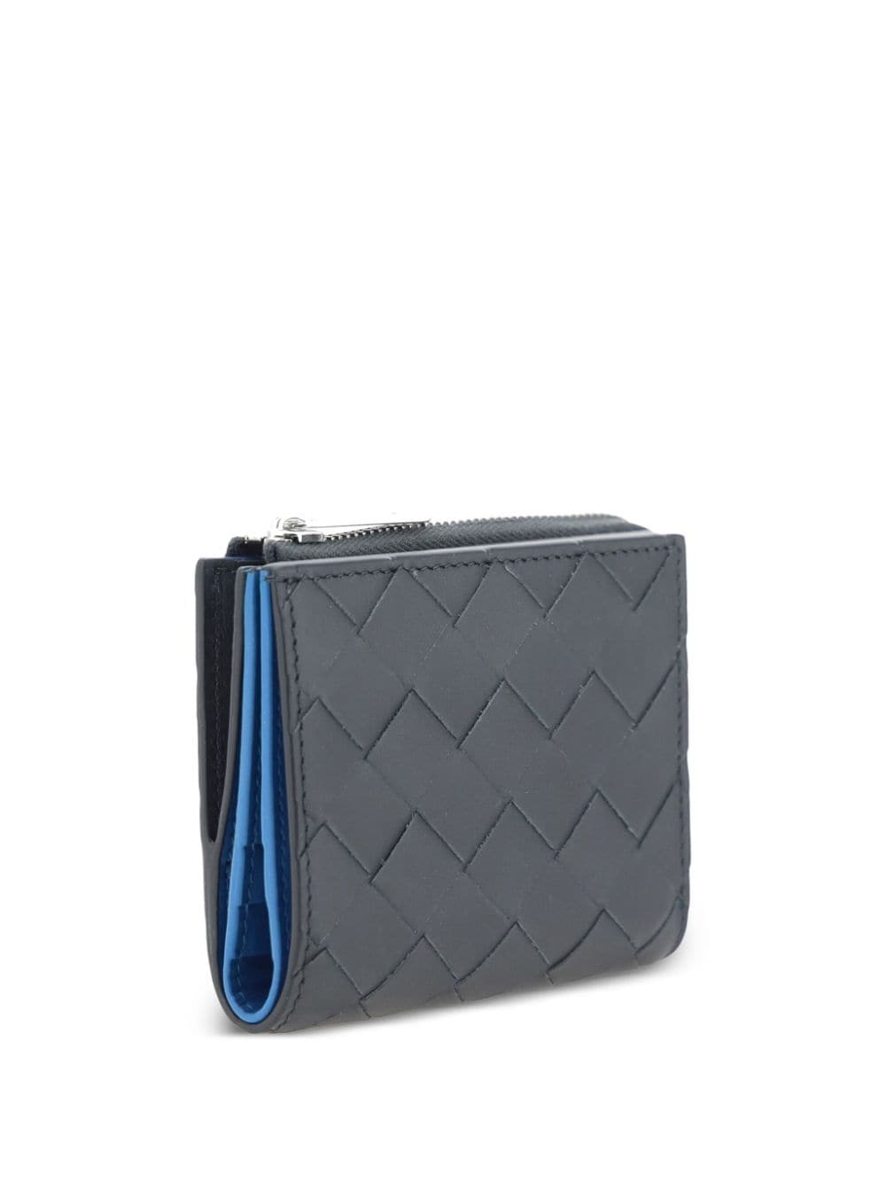 Intrecciato leather wallet - 2