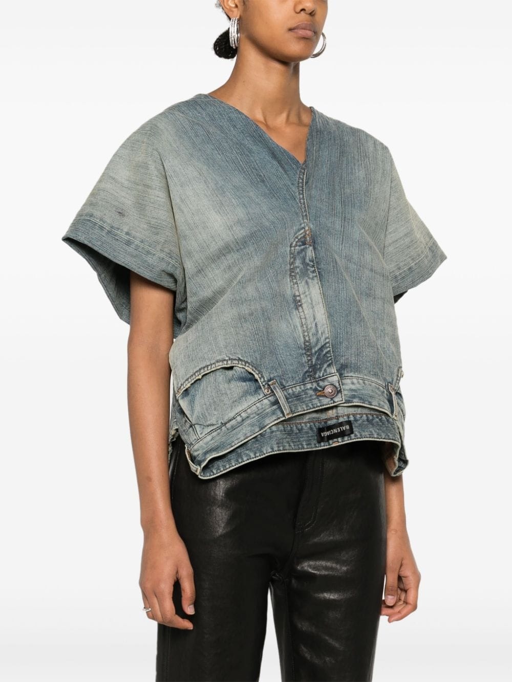 Denim Pants top - 3