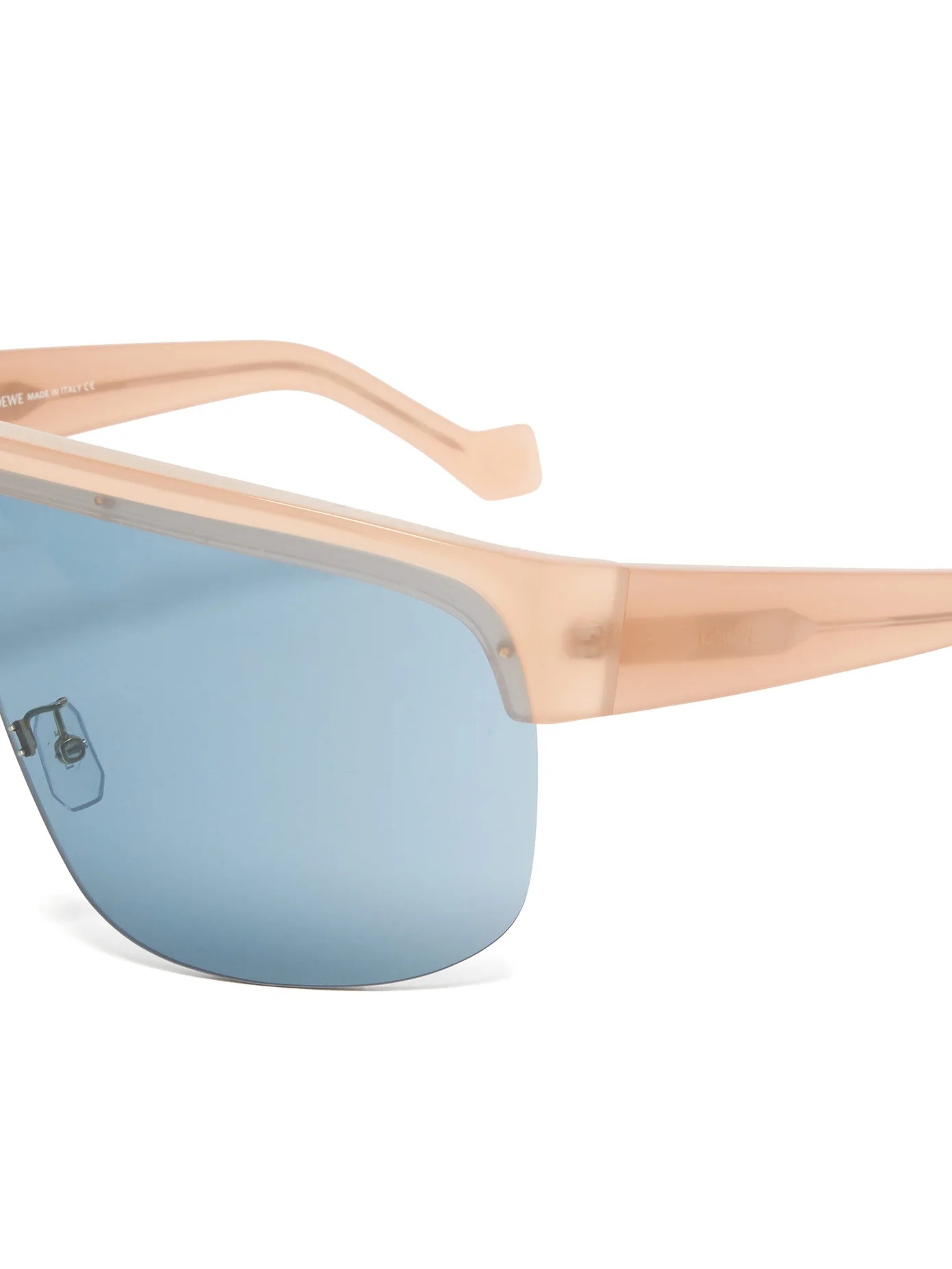 Show D-frame visor sunglasses - 6