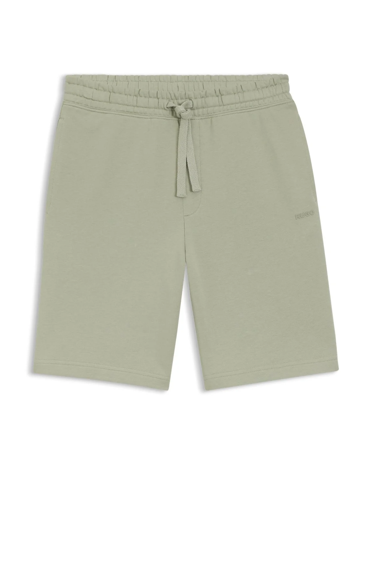 COTTON-TERRY SHORTS WITH LOGO PRINT - 1