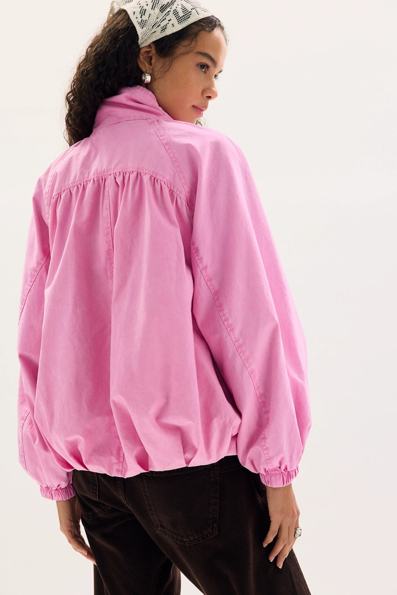 FREE PEOPLE Chelsea Funnel-Neck Jacket outlook