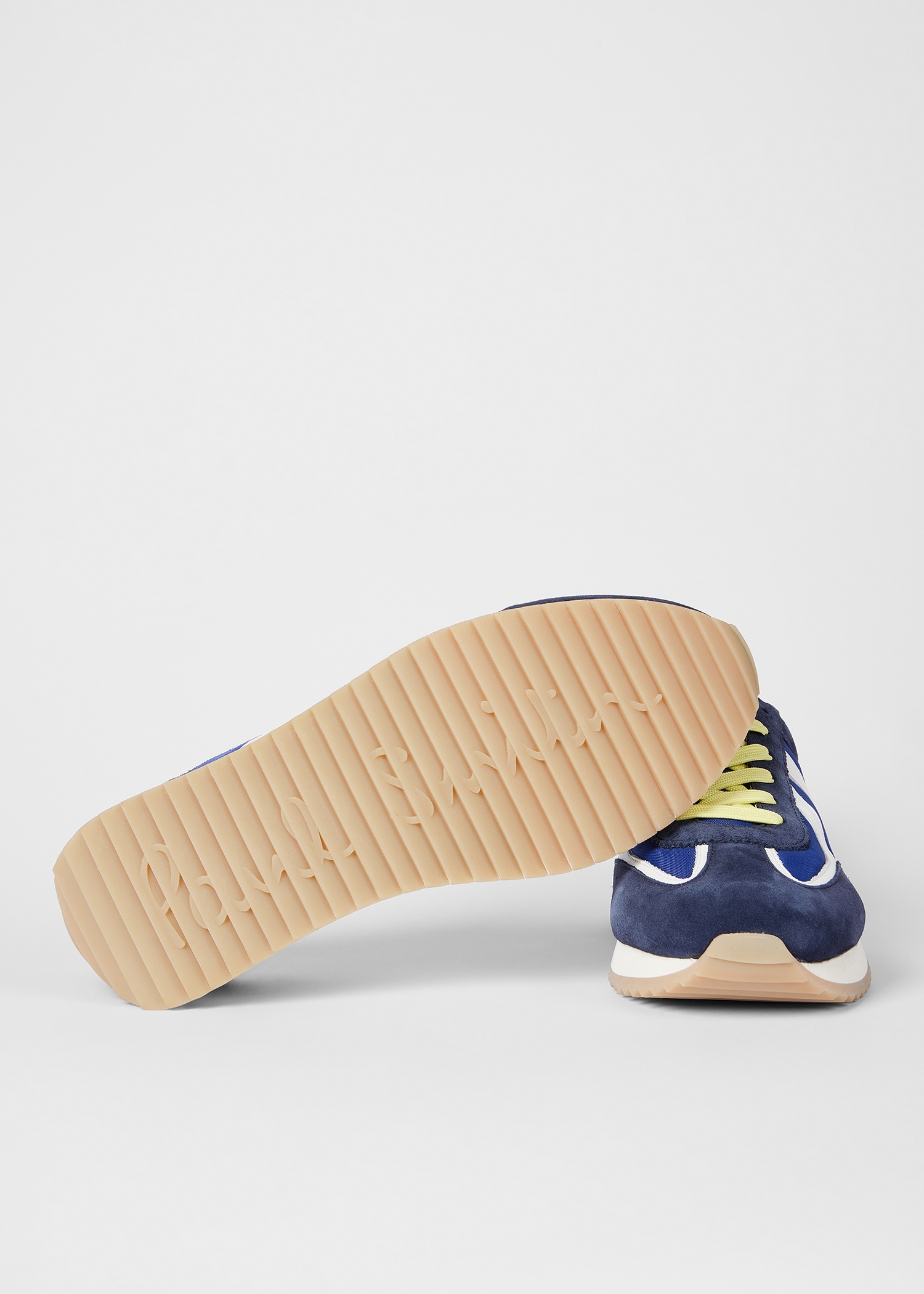 Blue 'Vignola' Suede Trainers - 2