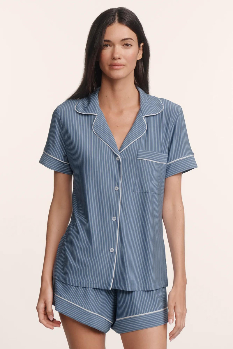 eberjey Gisele Printed TENCEL™ Modal Relaxed Short PJ Set outlook