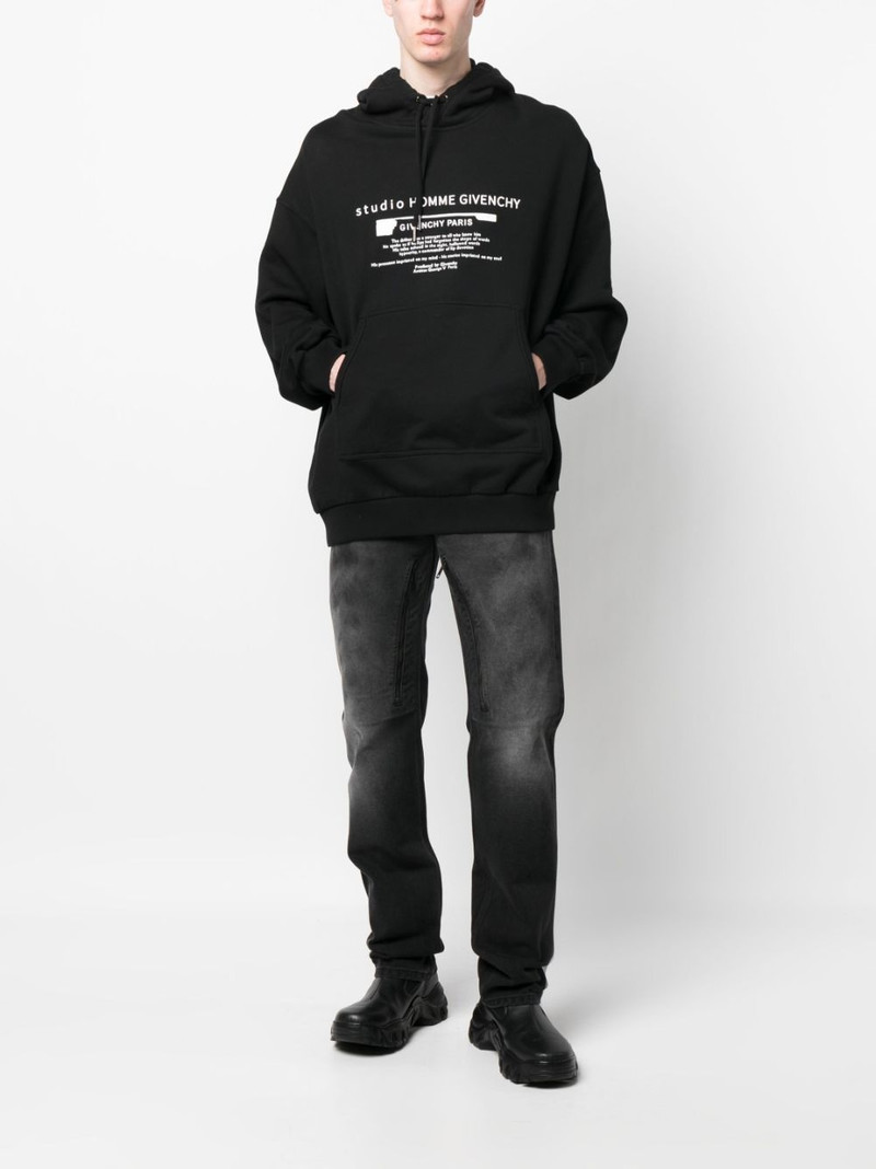 Givenchy straight-leg stonewashed jeans outlook