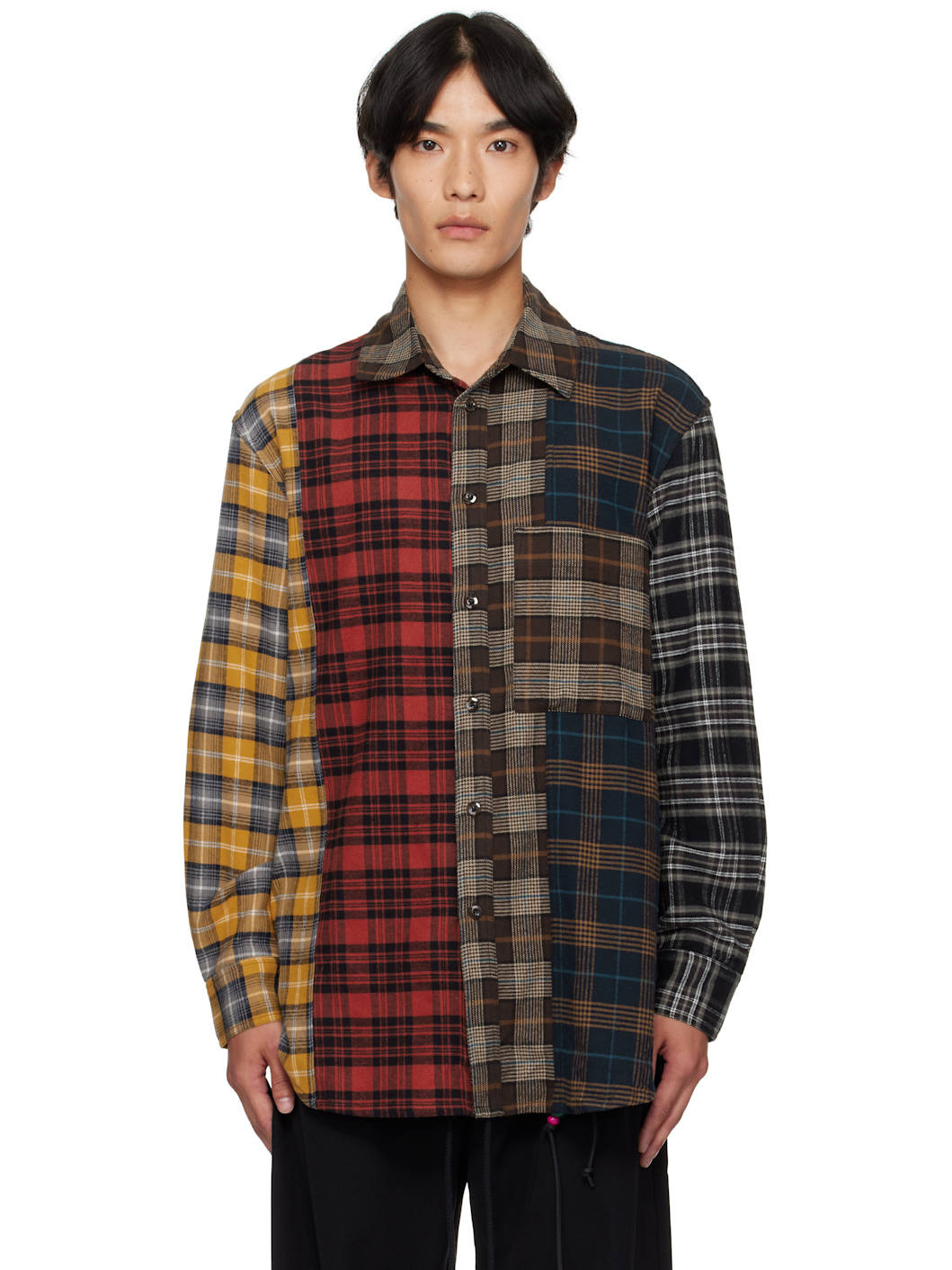 Multicolor Tartan Flannel Shirt - 1