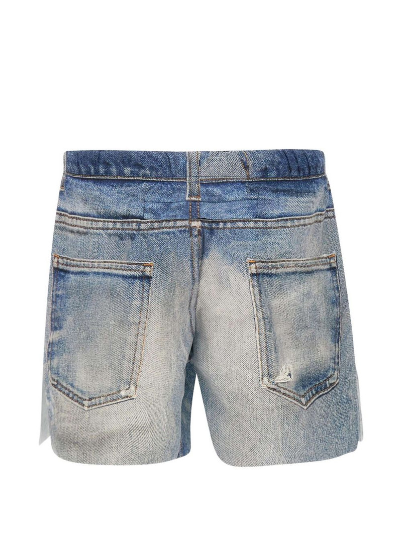 SATISFY pocket denim shorts outlook
