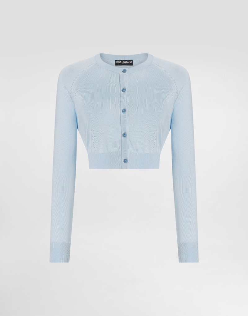 Silk cardigan 1
