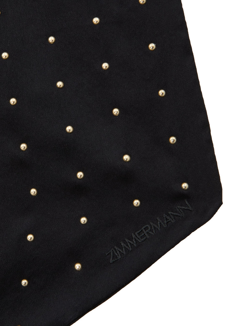 STUDDED NECK SCARF 5