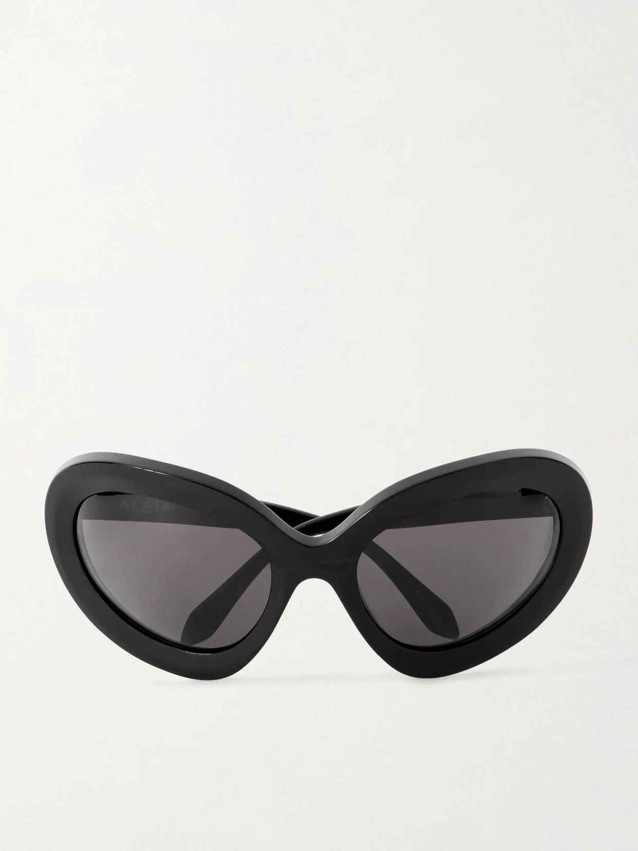 Round-frame Acetate Sunglasses - 1