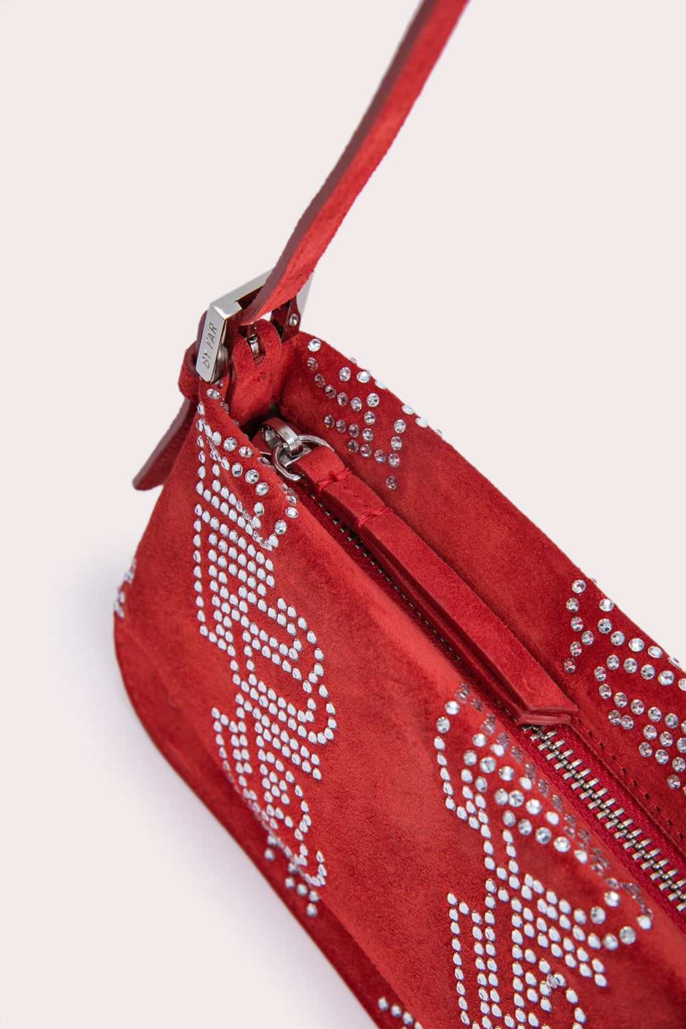 Dulce Pomodoro Suede and Crystals - 3