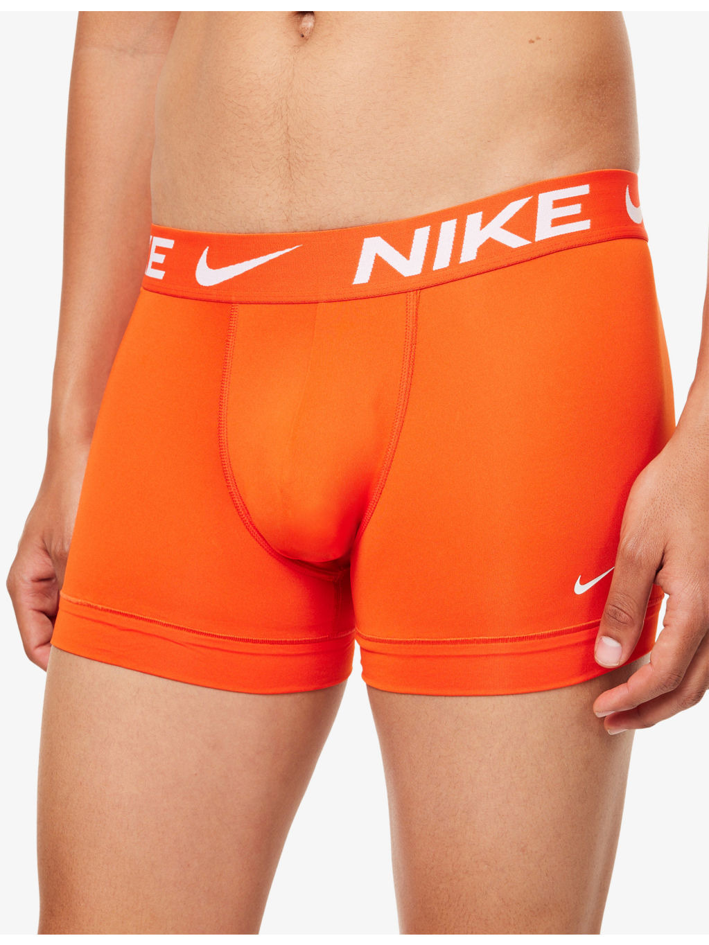 Essentials Micro DRI-FIT Pack-Of-Three Stretch-Woven Trunks - 4