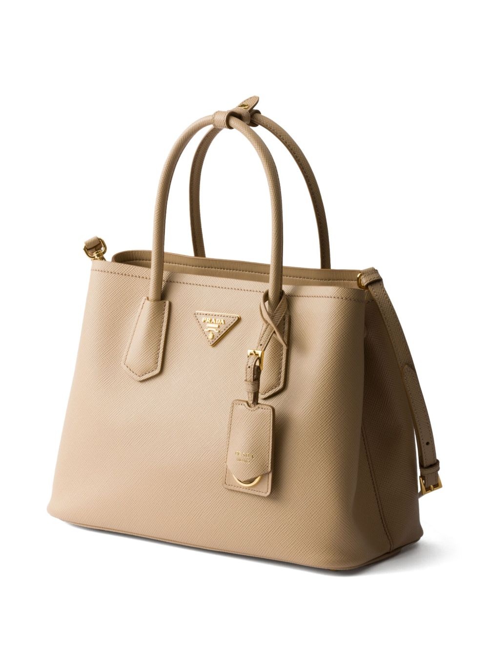 medium Double tote bag - 3
