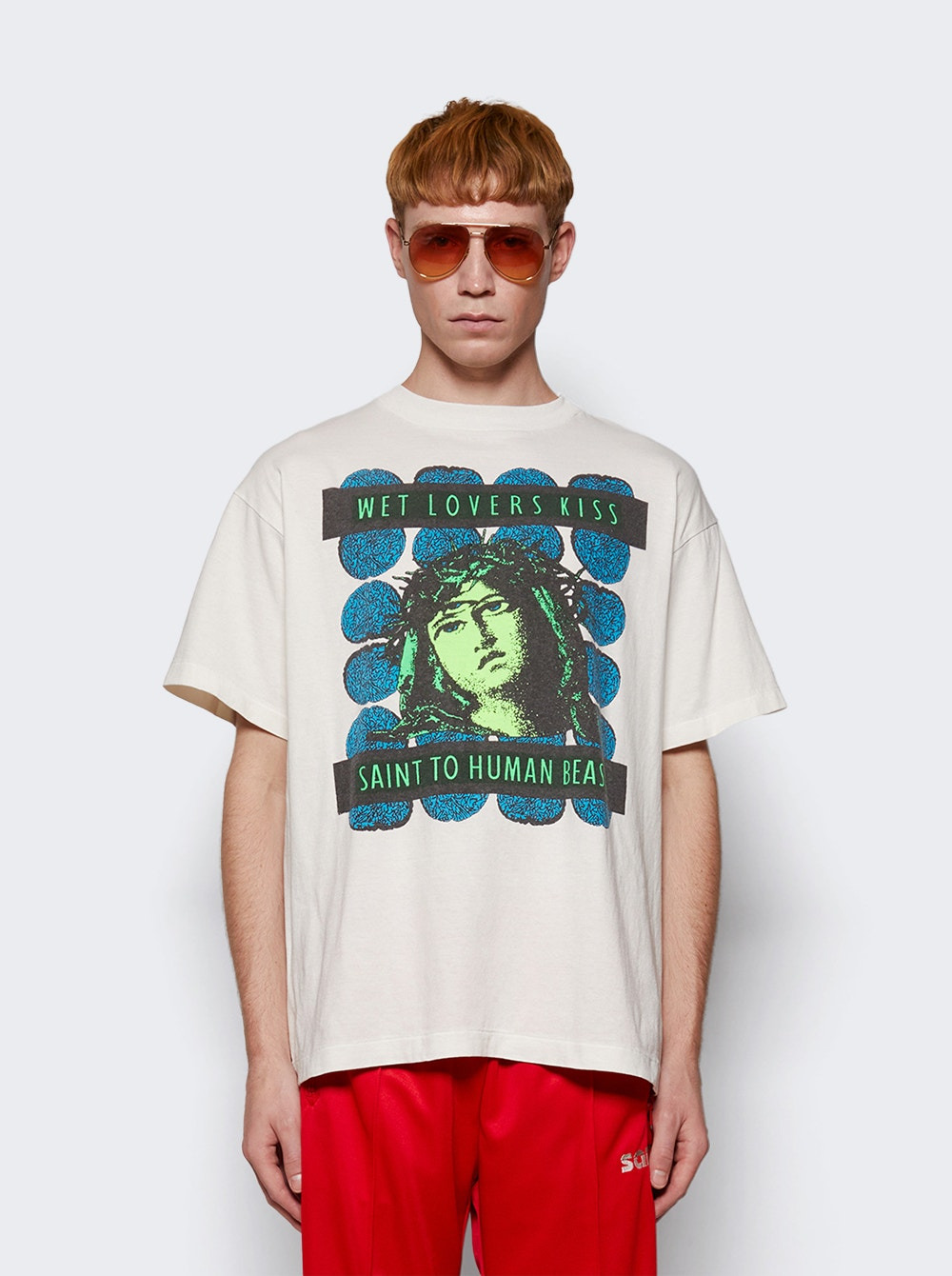 Kiss Short Sleeve T-shirt White - 3