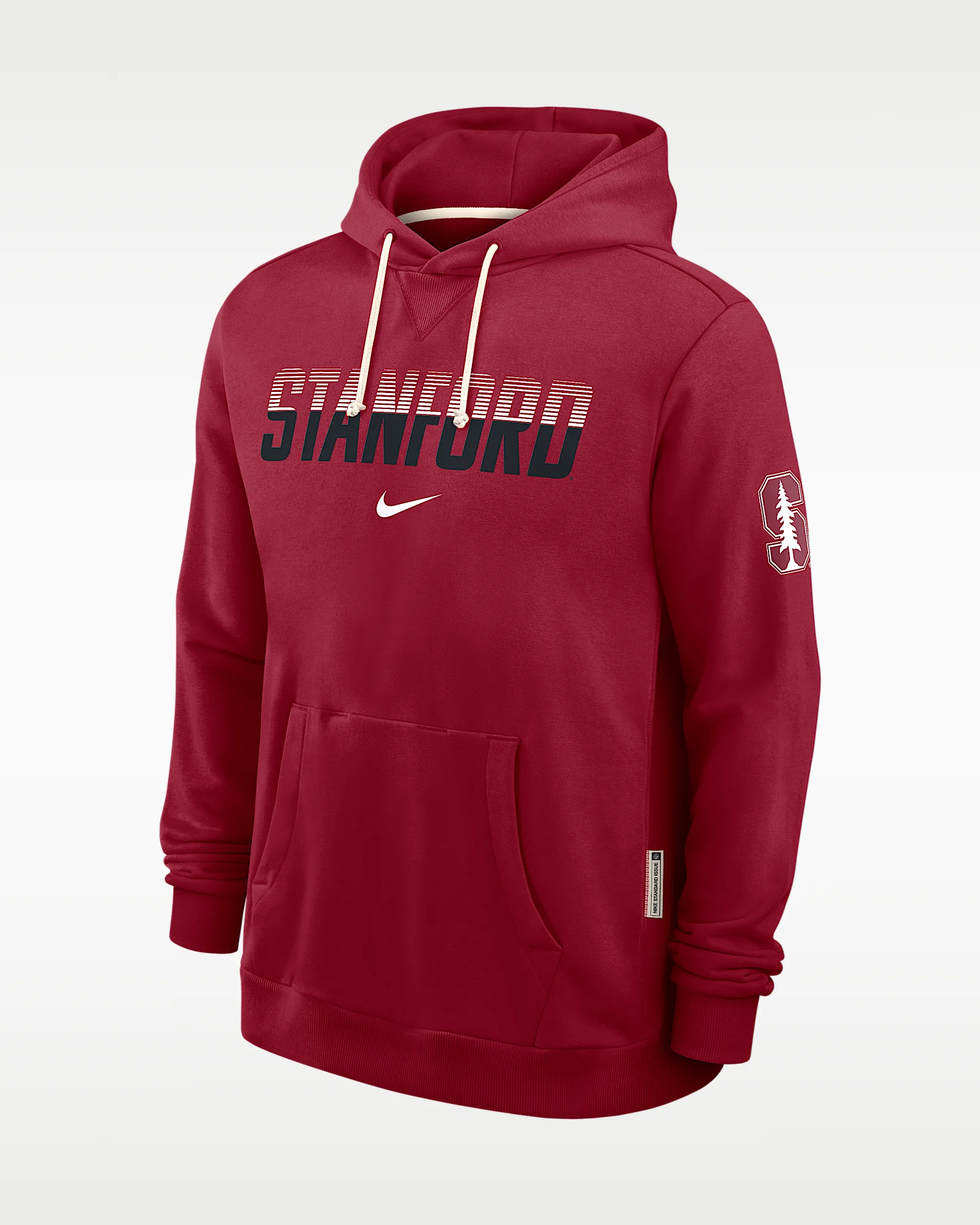 Stanford Sideline Standard Issue Men's Nike Dri-FIT College Pullover Hoodie - 1
