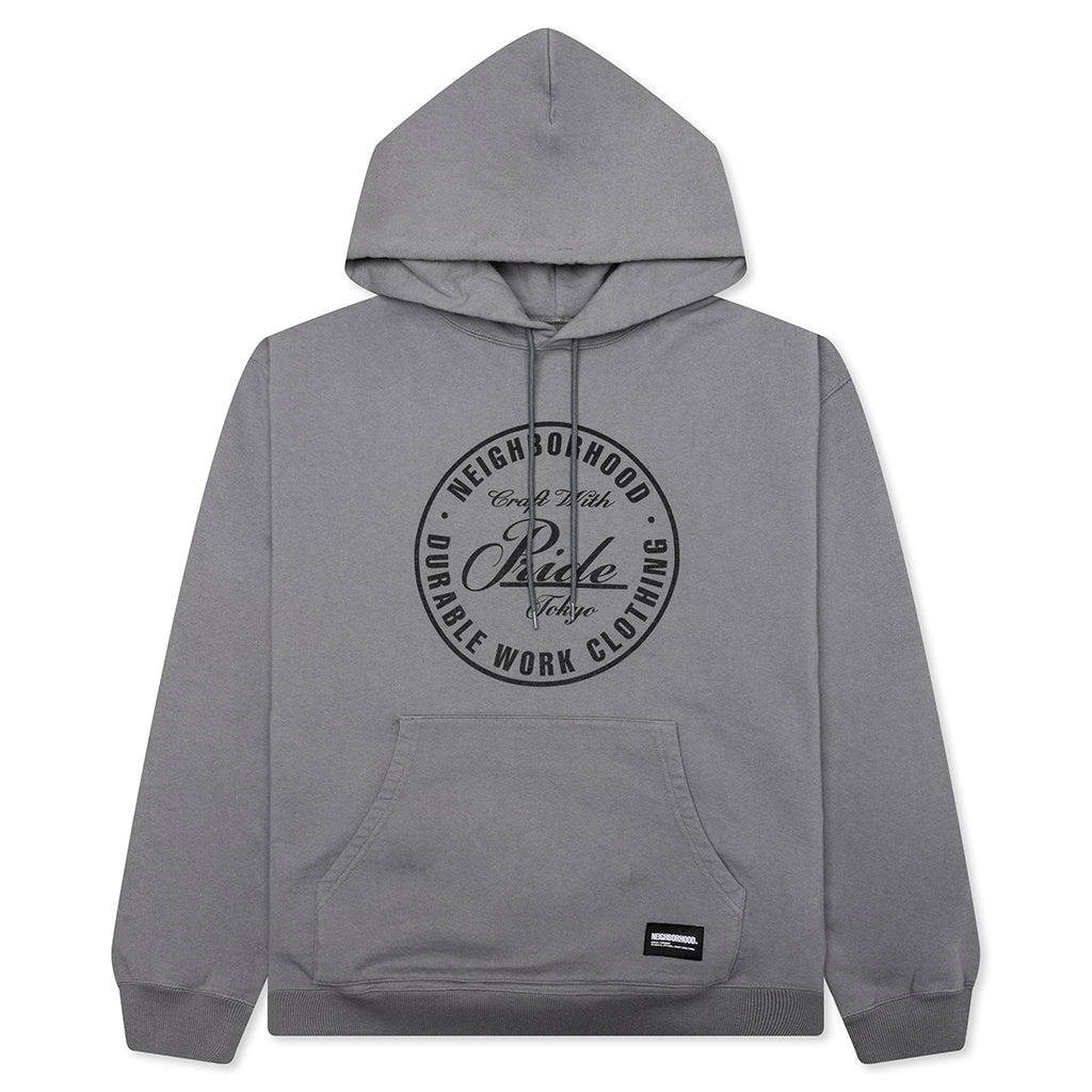 NEIGHBORHOOD CLASSIC SWEAT HOODIE L/S - GREY | feature