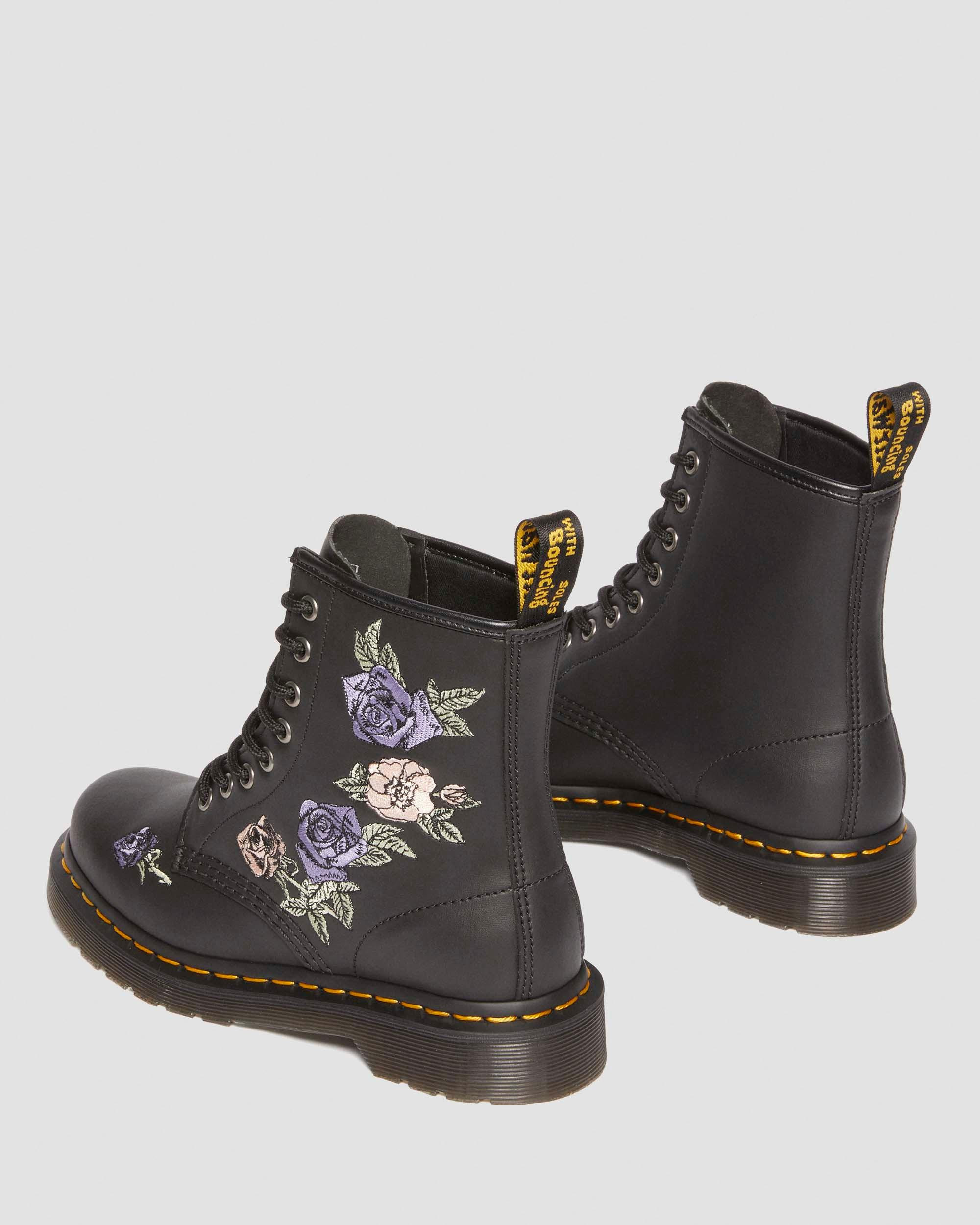 1460 Vonda Floral Reclaimed Leather Boots - 9