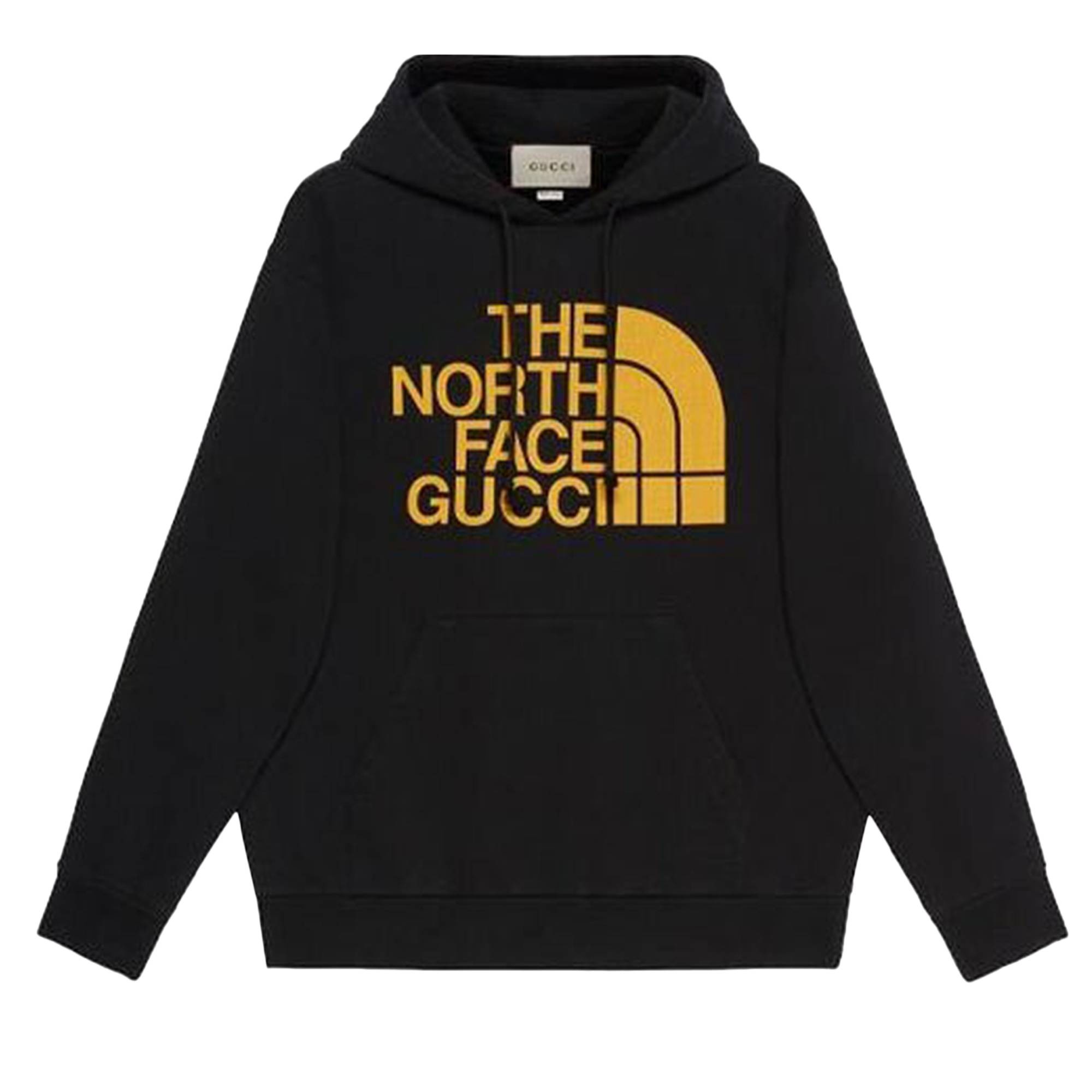 Gucci x The North Face Web Print Hoodie 'Black' - 1