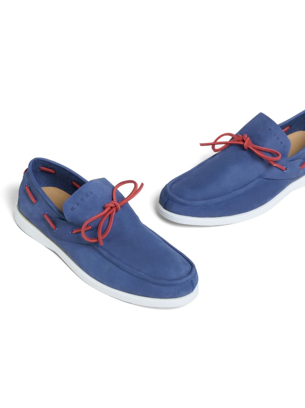 slip-on leather loafers - 5