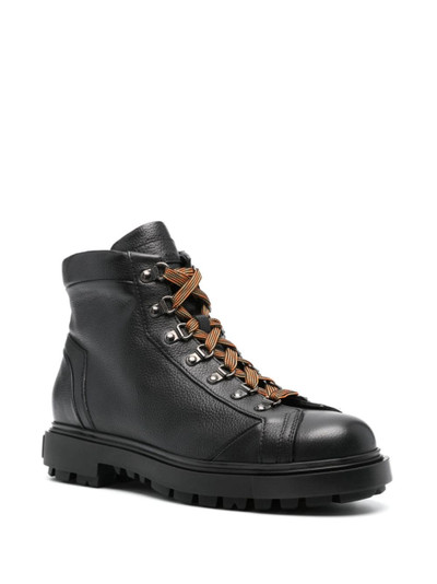 Santoni Farah leather boots outlook