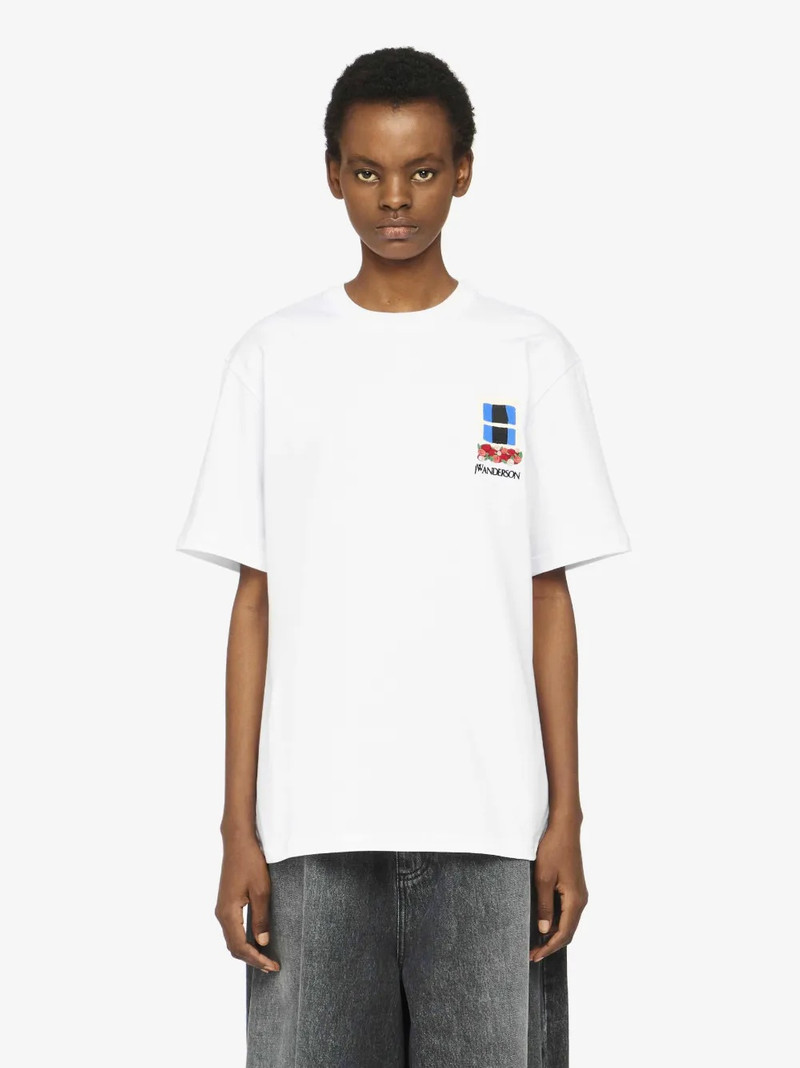 JW Anderson WINDOW' EMBROIDERED SHIRT outlook