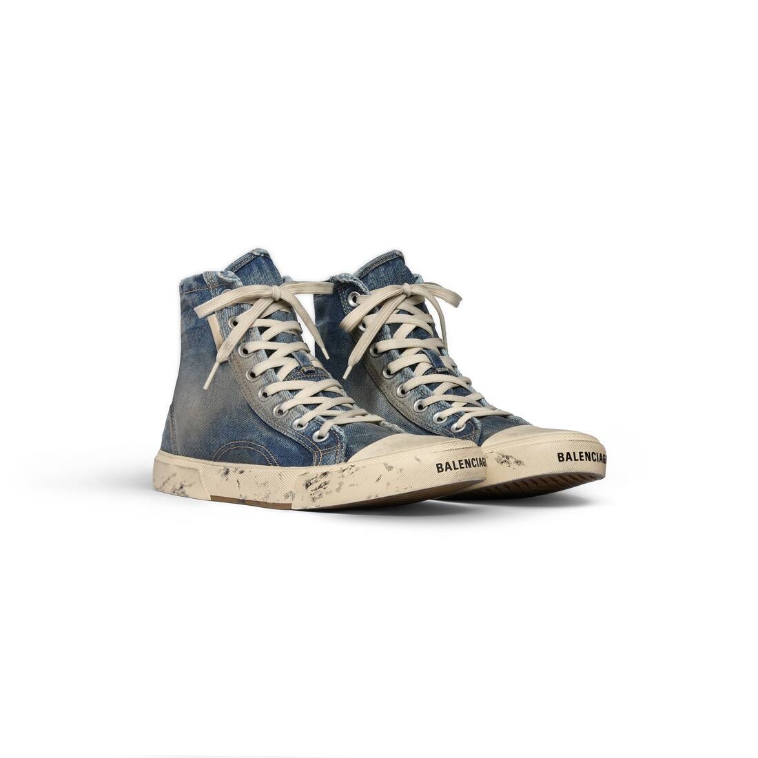 Women's Paris High Top Sneaker  in Blue - 2