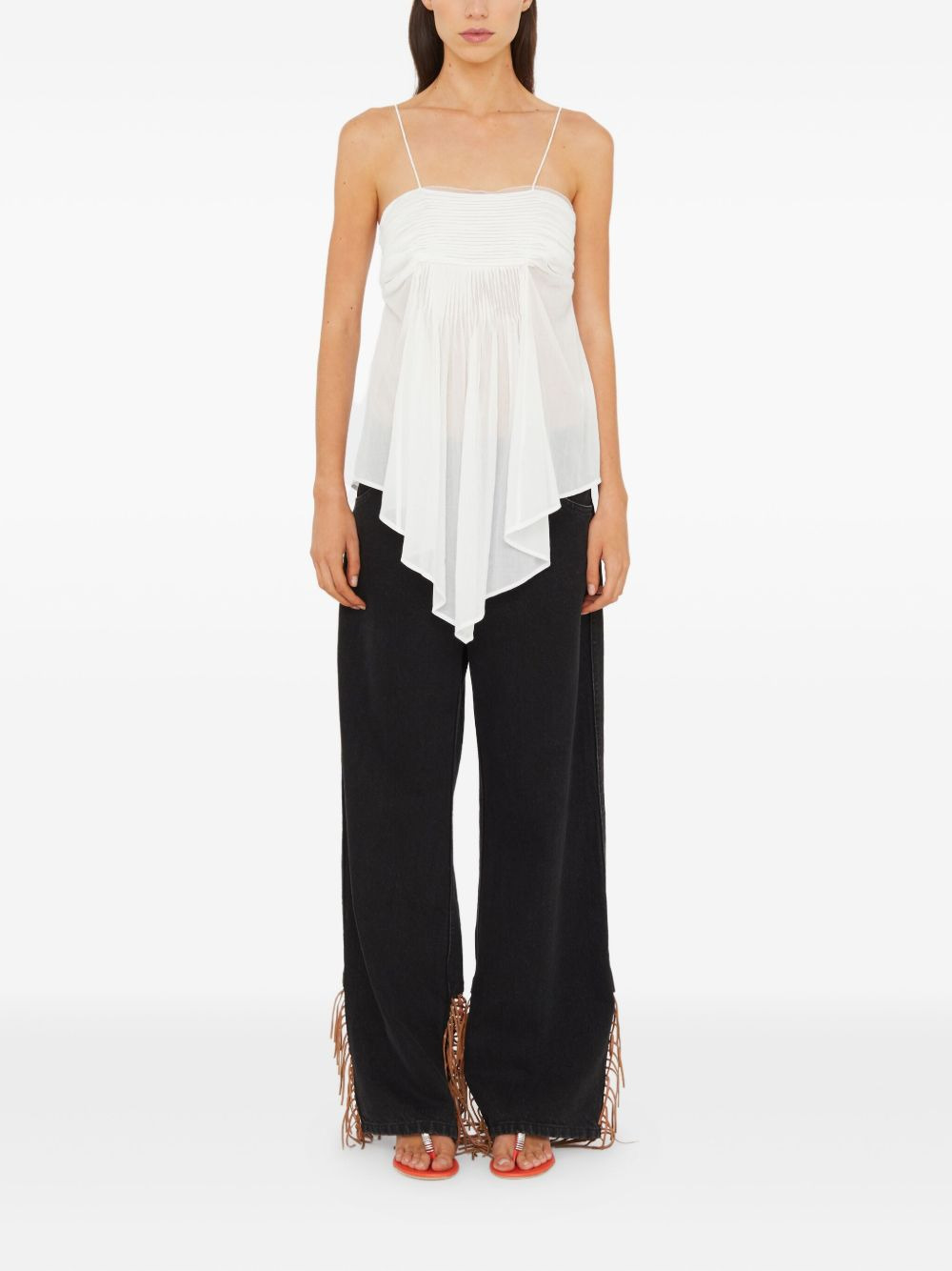 Anemoi pleated-details top - 2