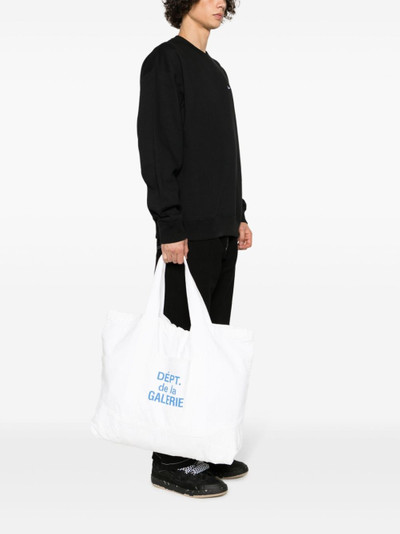 GALLERY DEPT. logo-print cotton tote outlook
