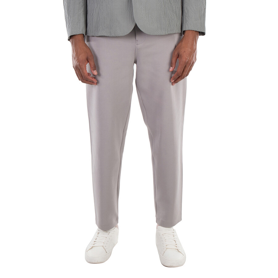 Emporio Armani Straight-Leg Cotton Pants - 1