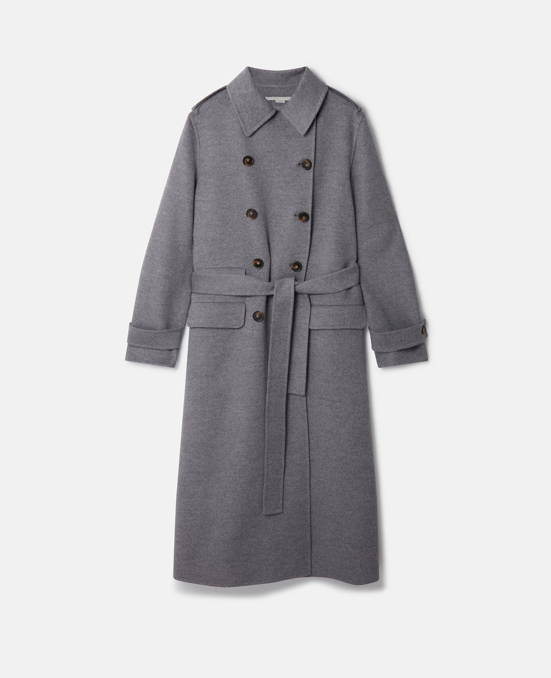 Wool Trench Coat - 1