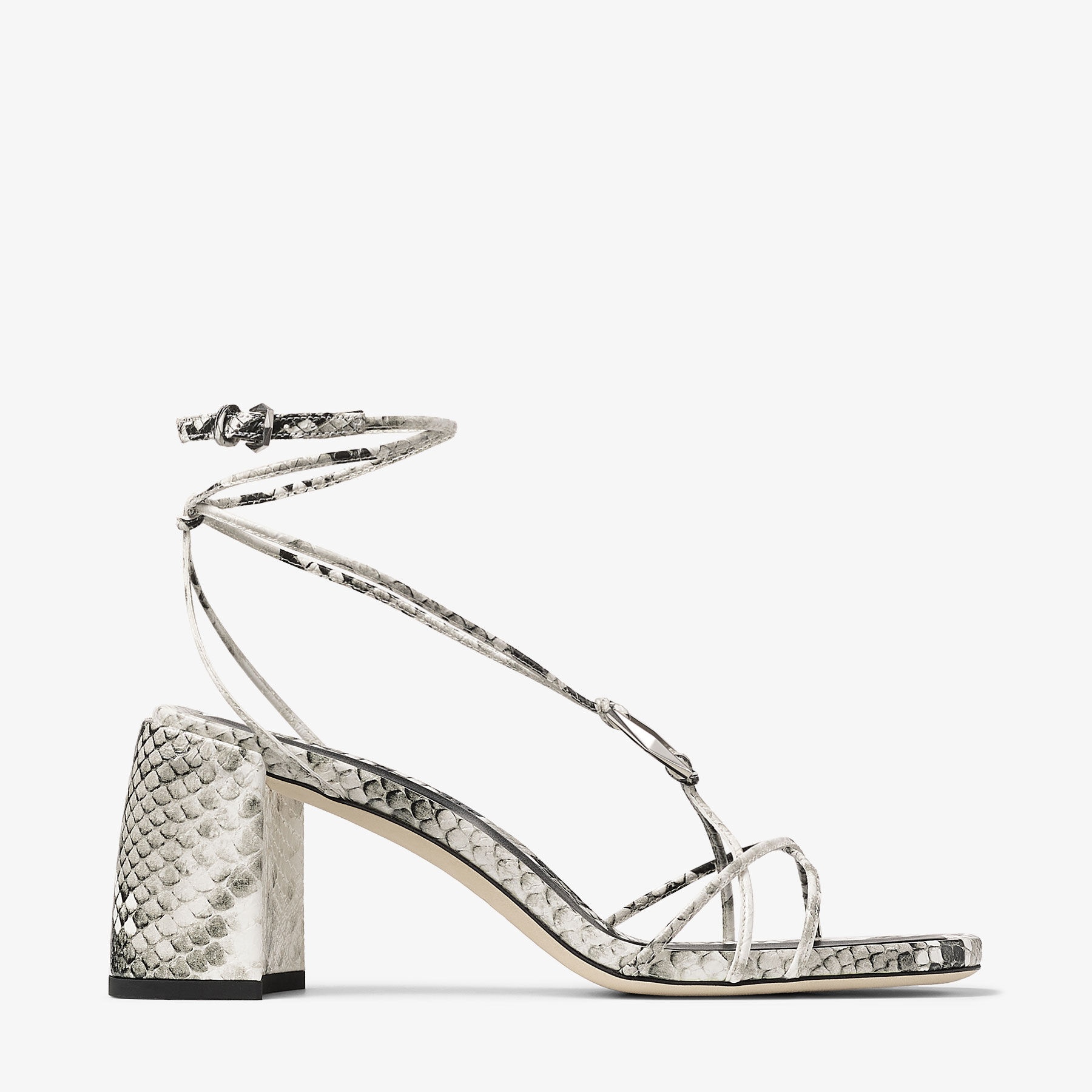 Onyxia 70
Roccia Snake Print Sandals - 1