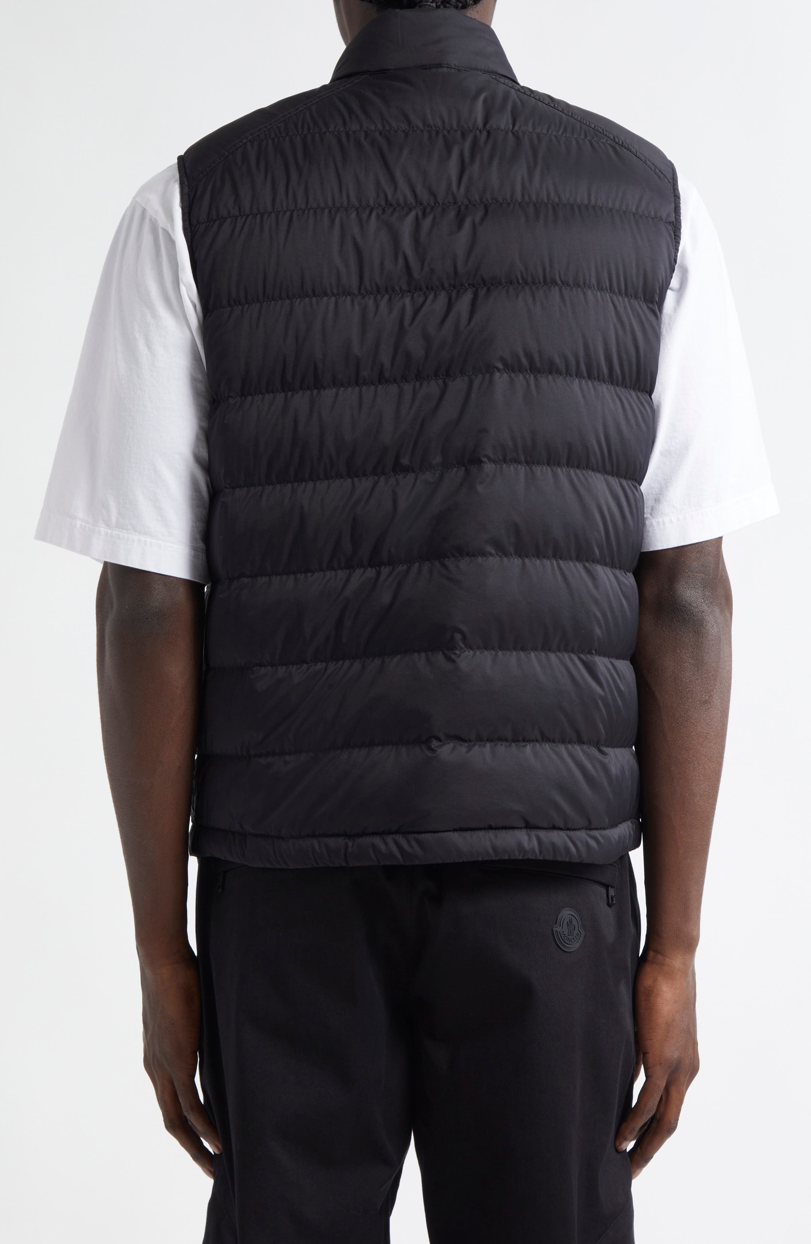 Moncler Barthe Down Puffer Vest in Black at Nordstrom - 3