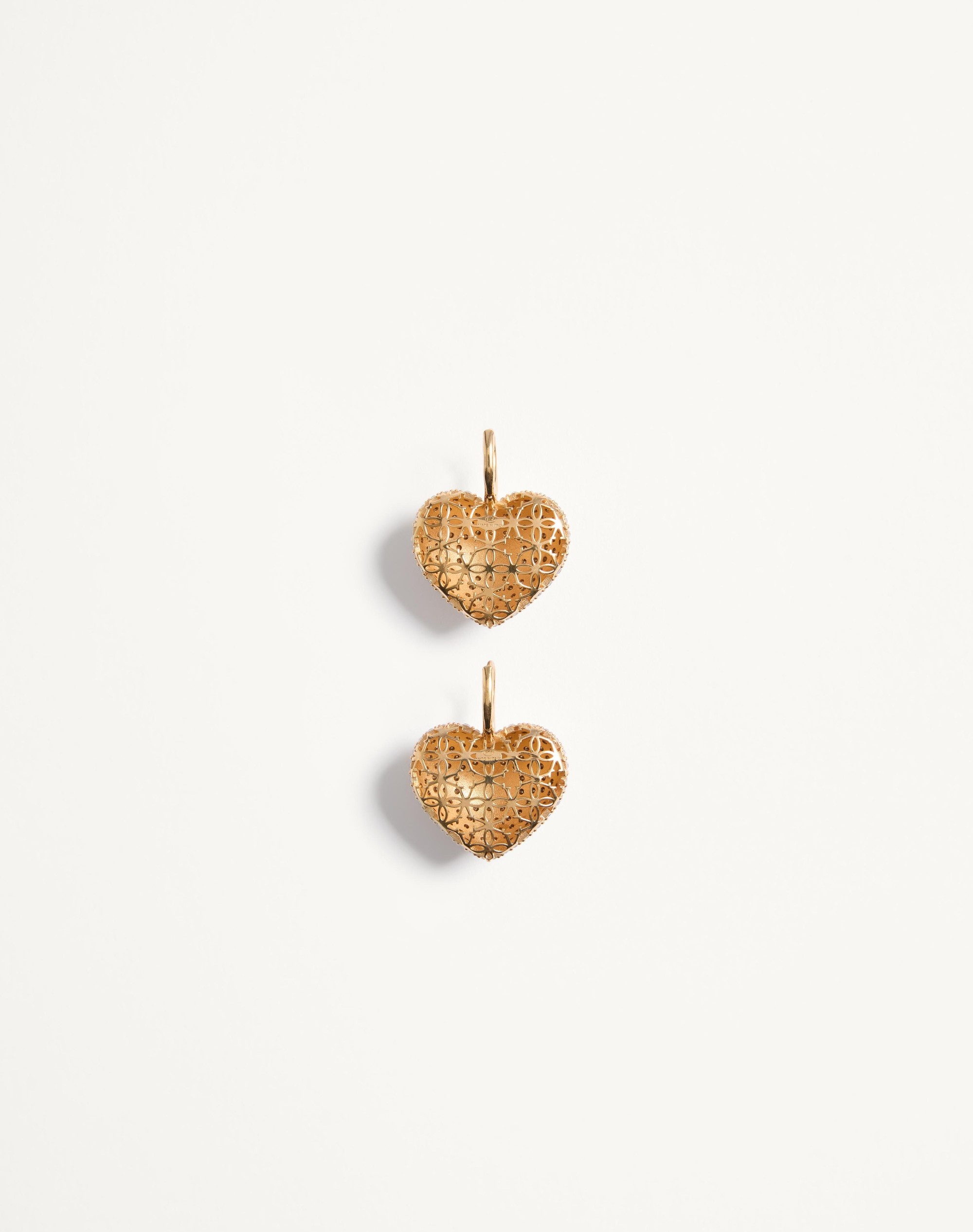 COEUR ROYAL METAL, ENAMEL AND SWAROVSKI® CRYSTAL EARRINGS - 5