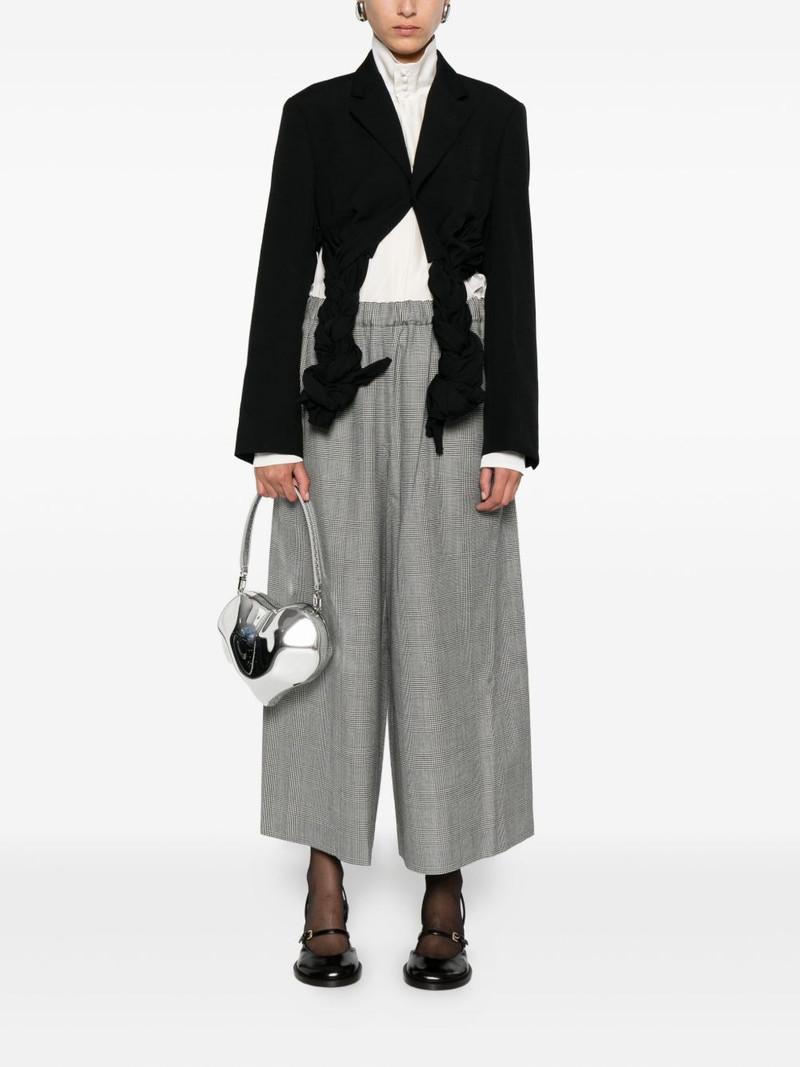 Comme Des Garçons braided-detail cropped jacket outlook