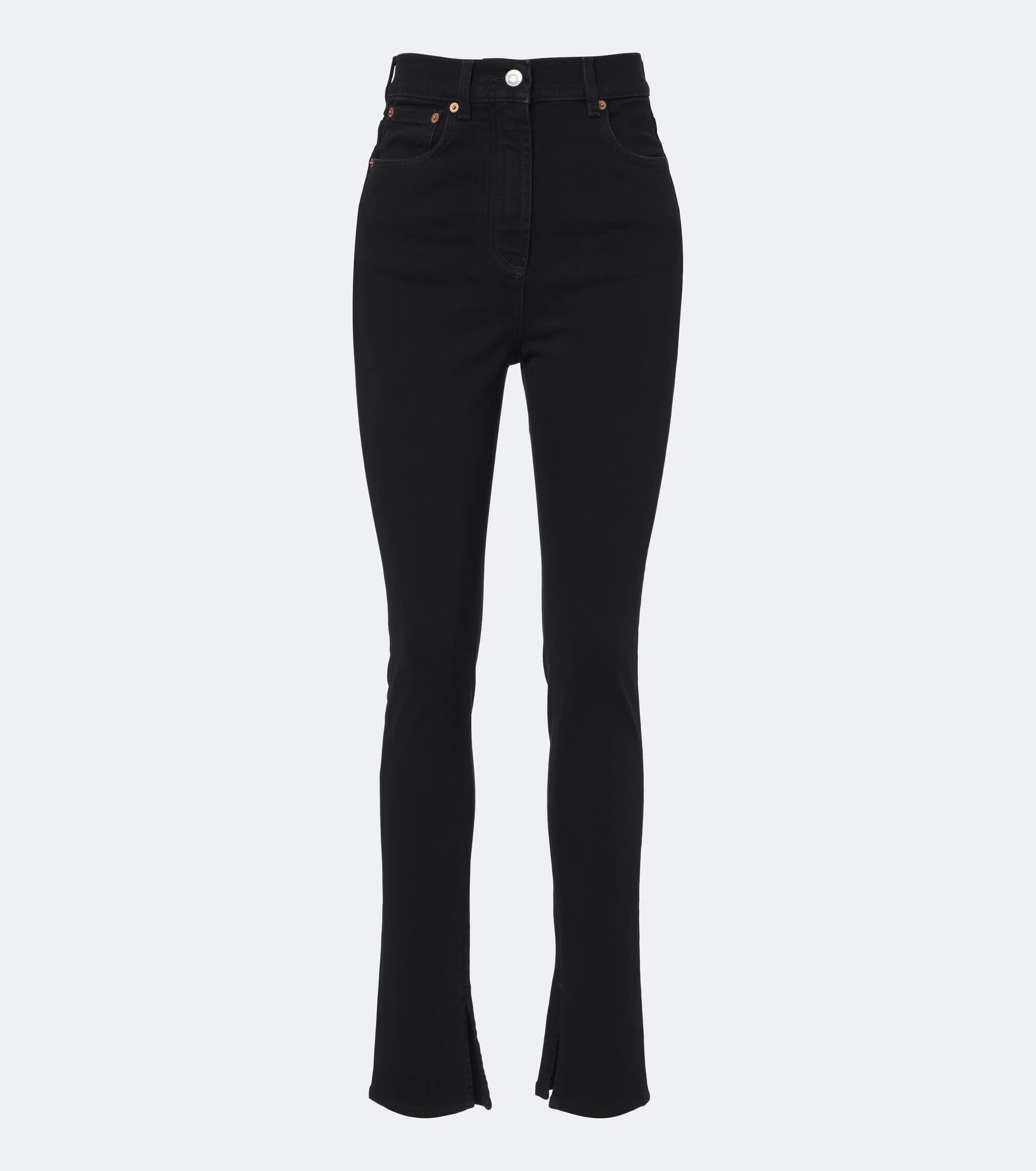 High-rise slim jeans - 1