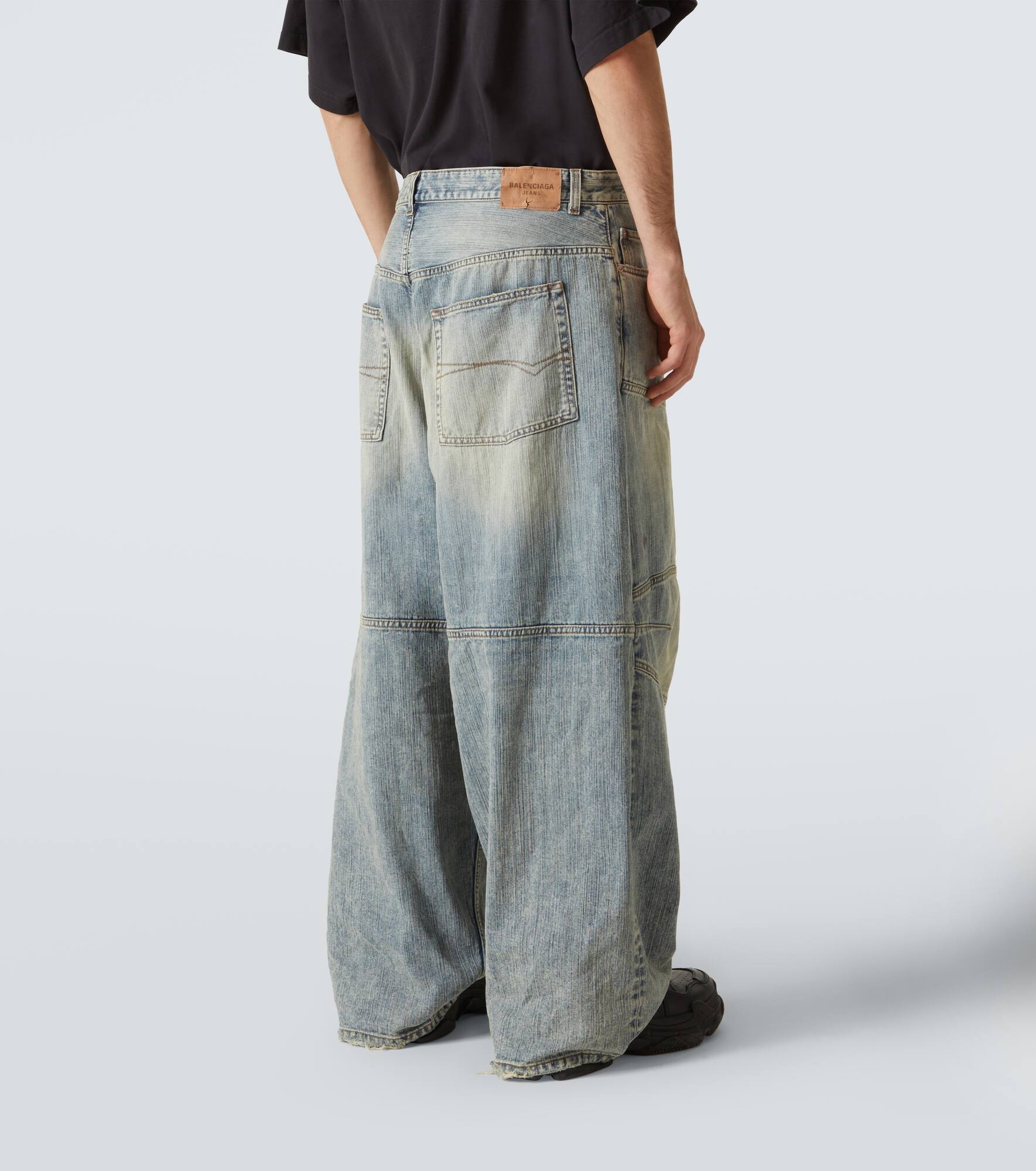 George V wide-leg jeans - 4