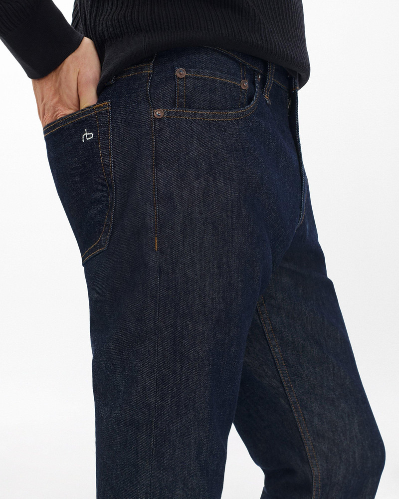 Fit 2 Slim Jeans Silk Denim in Indigo Rinse 4