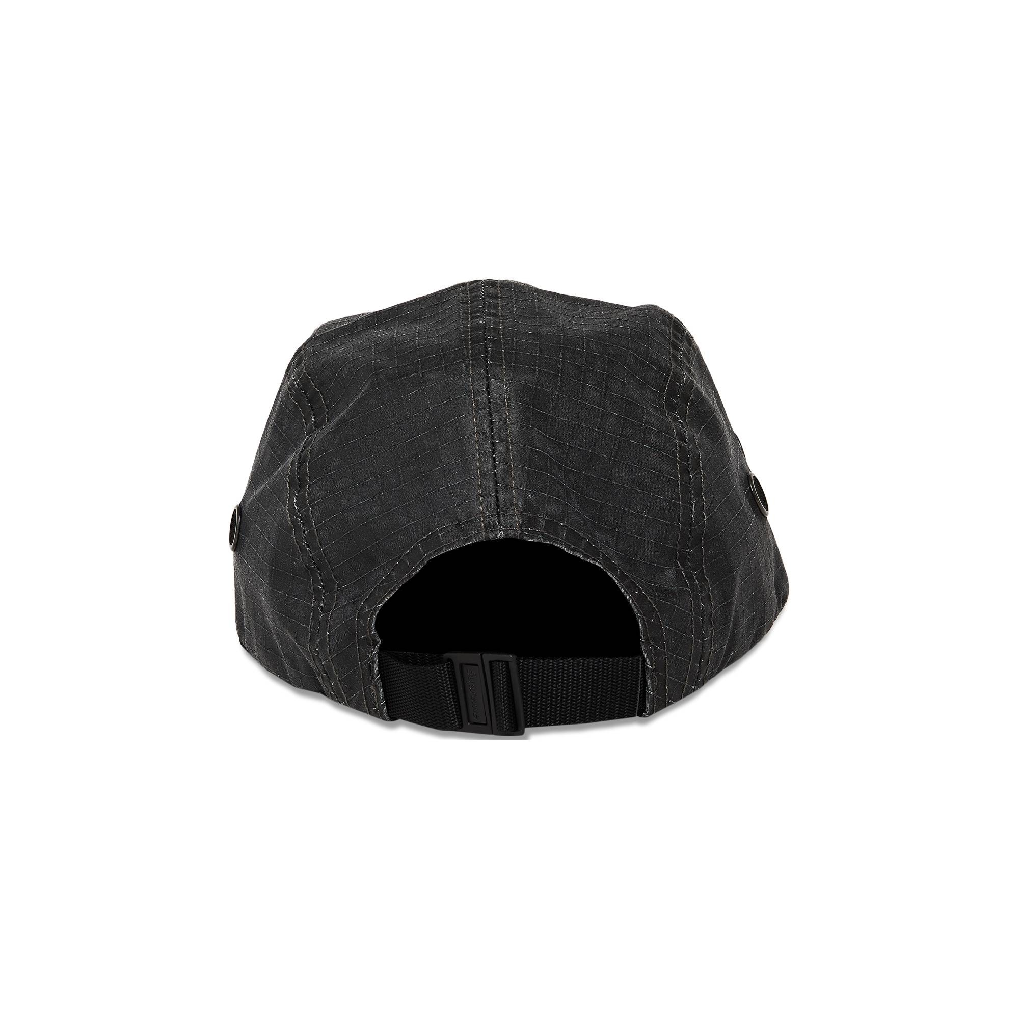 Supreme Distressed Ripstop Camp Cap 'Black' - 4