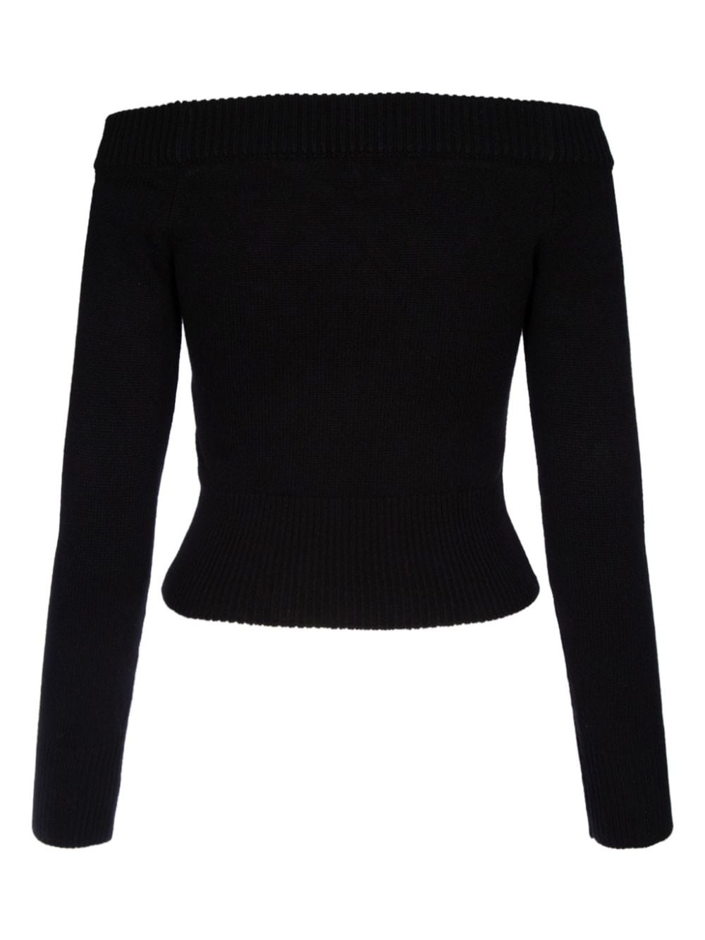 off-shoulder jumper - 2