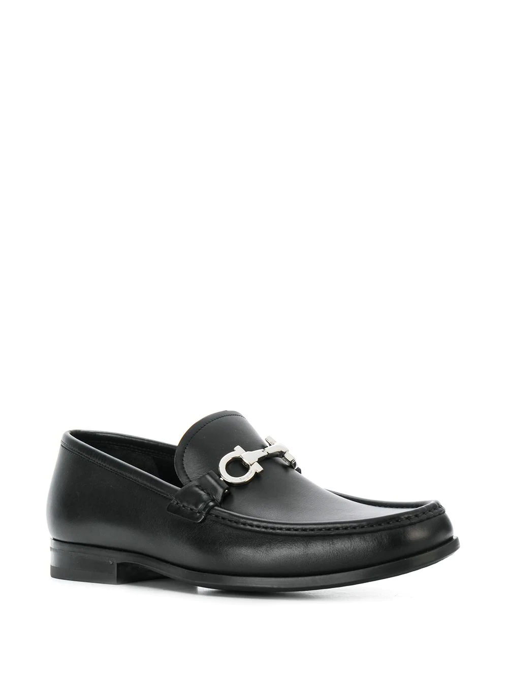 Gancini Reversible Bit loafers - 2