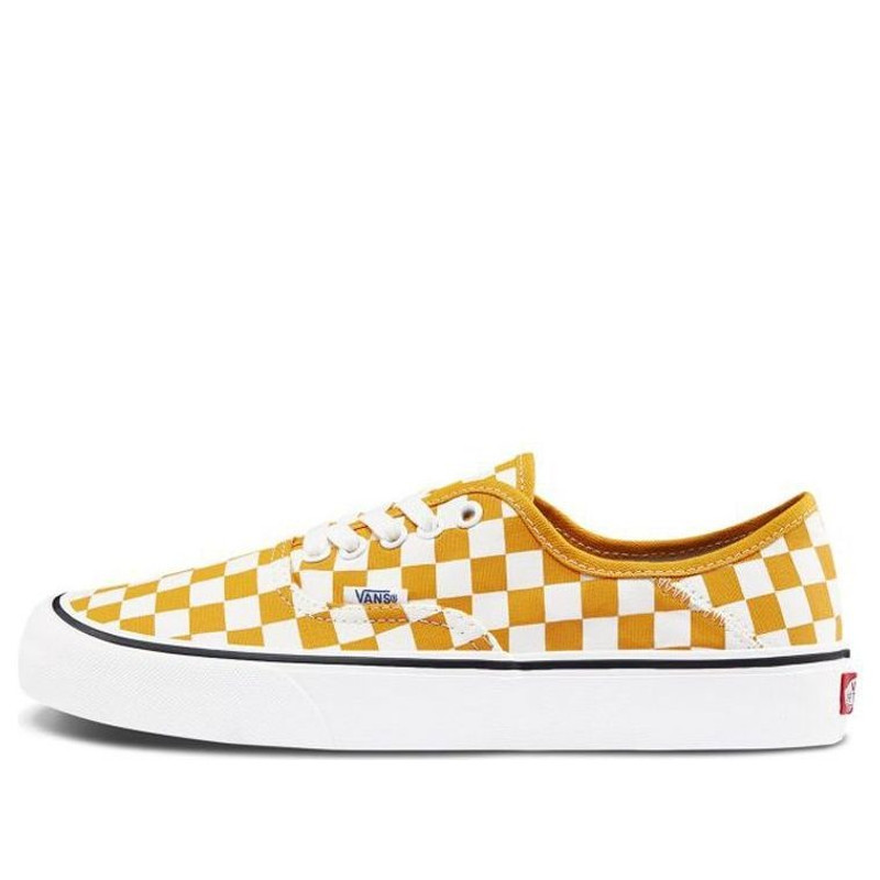 Vans Authentic SF 'Checkerboard - Cadmium Yellow' VN0A3MU6WOF - 1