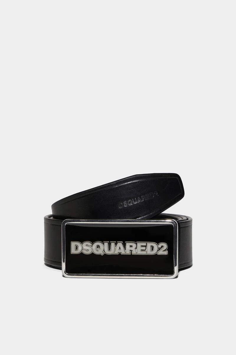 DSQUARED2 LOGO PLAQUE BELT - 1
