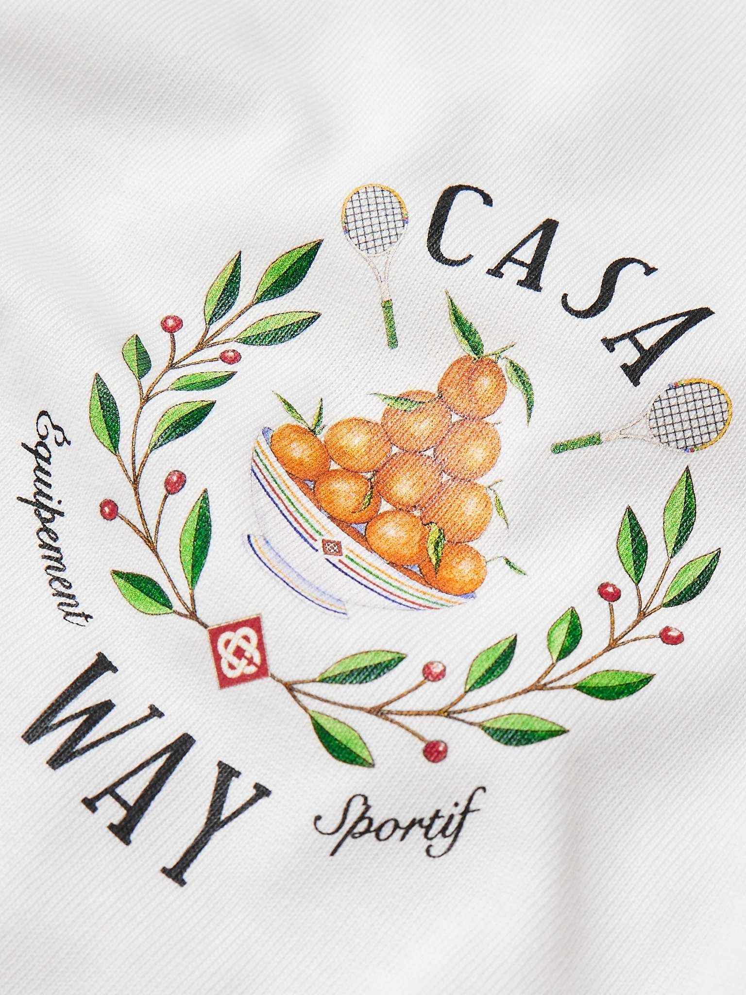 Casa Way Logo-Print Organic Cotton-Jersey T-Shirt - 5