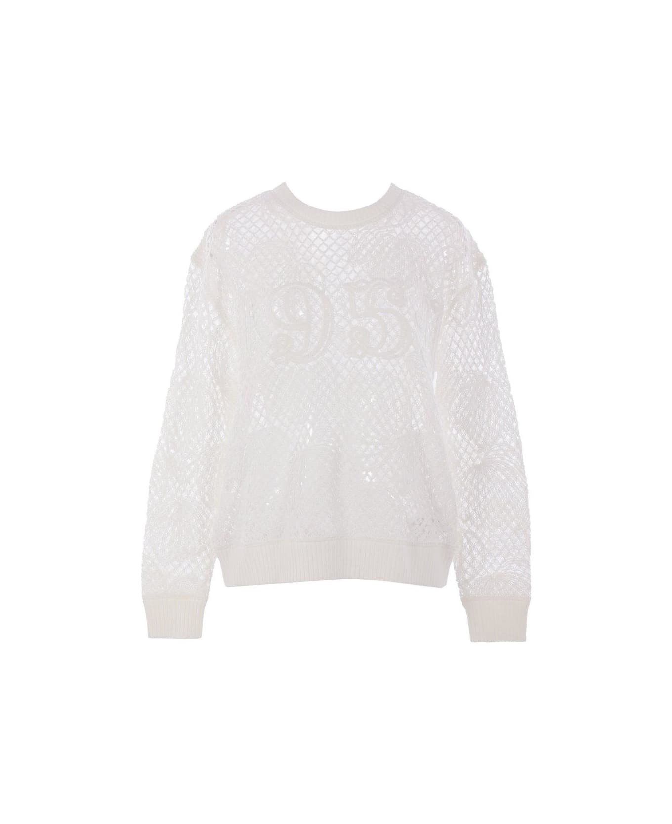 Crewneck Ribbed Jumper - 1