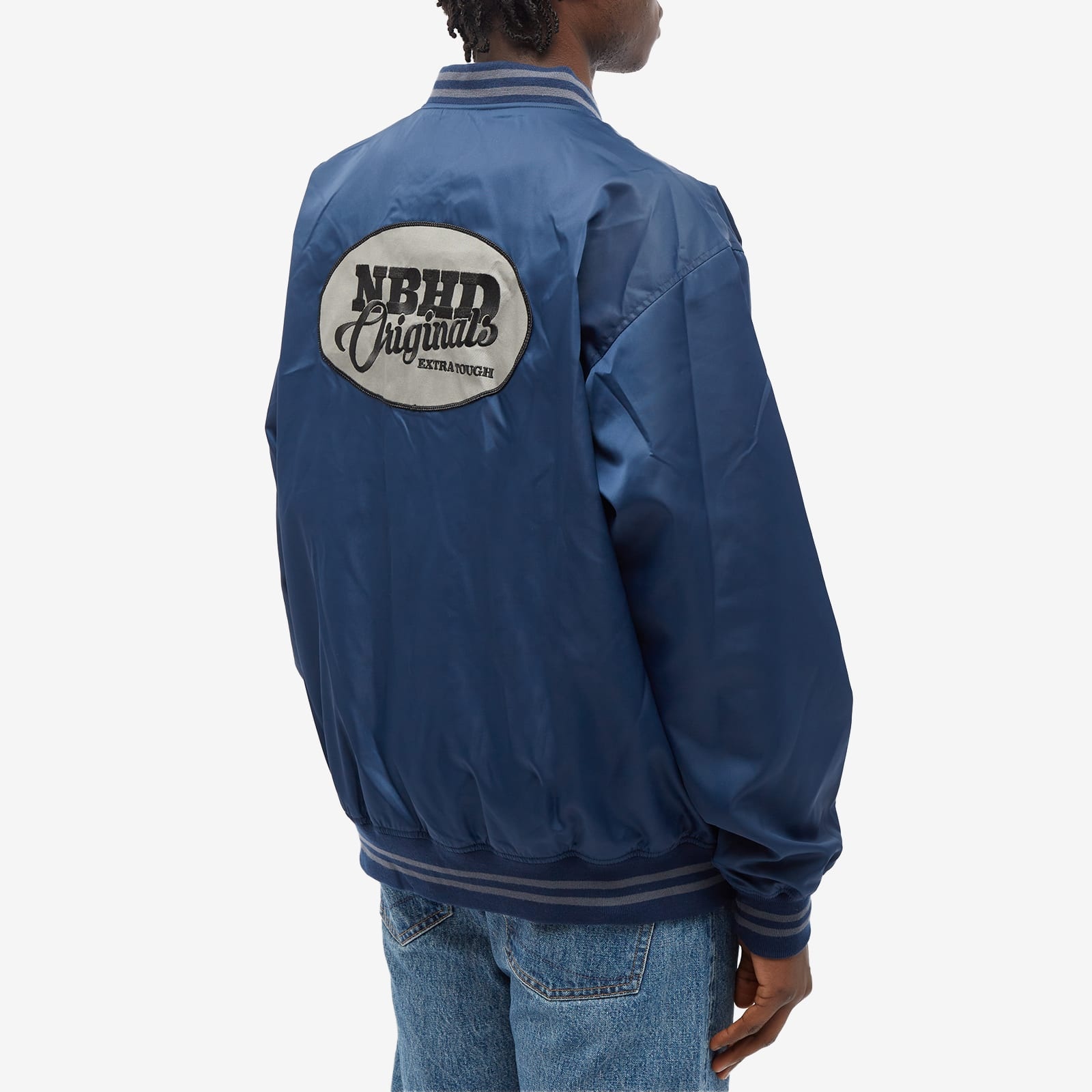 NEIGHBORHOOD BASEBALL JACKET M ネイバーフッド - ナイロンジャケット