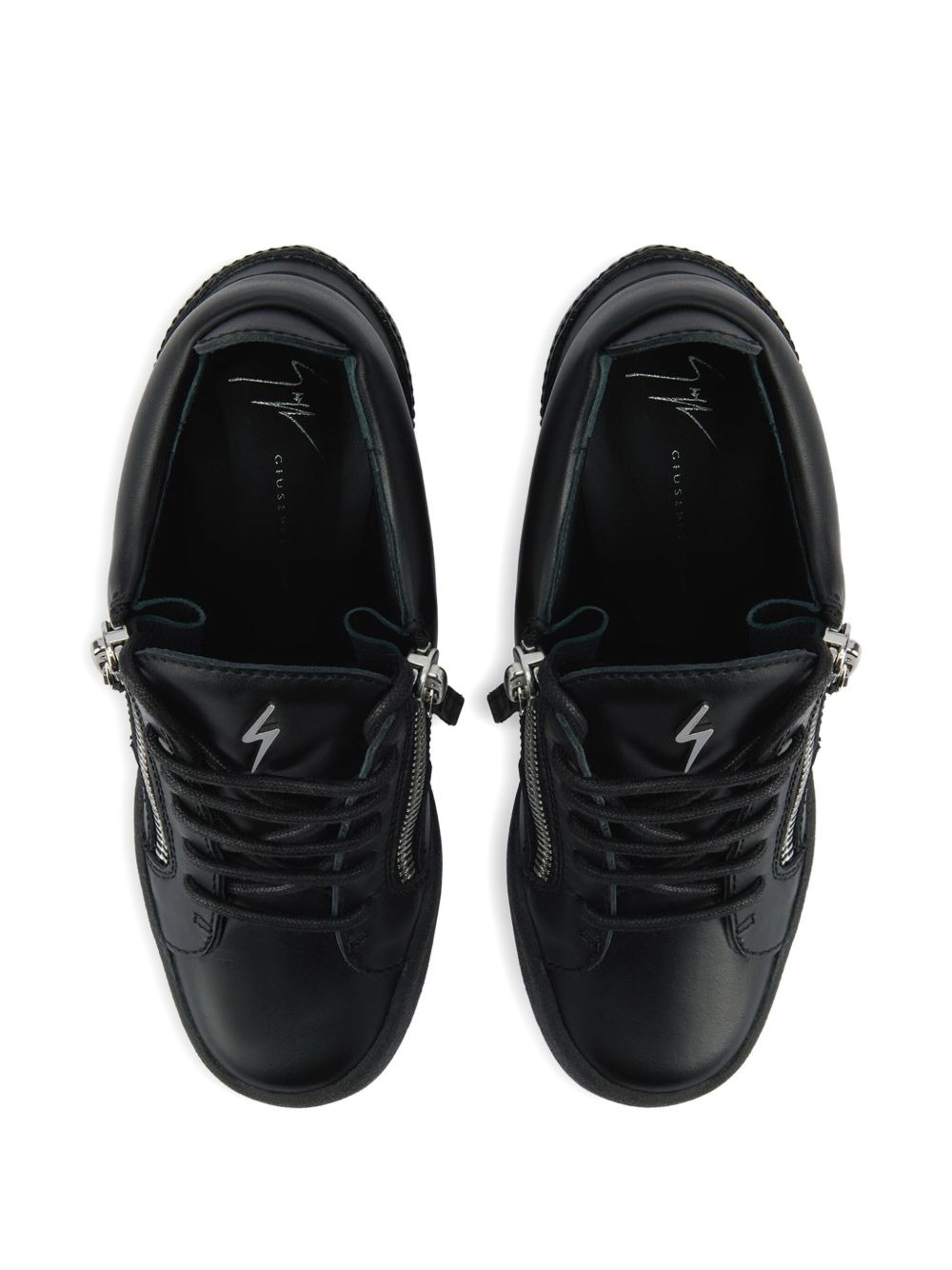 Addy wedge zip-detail sneakers - 4