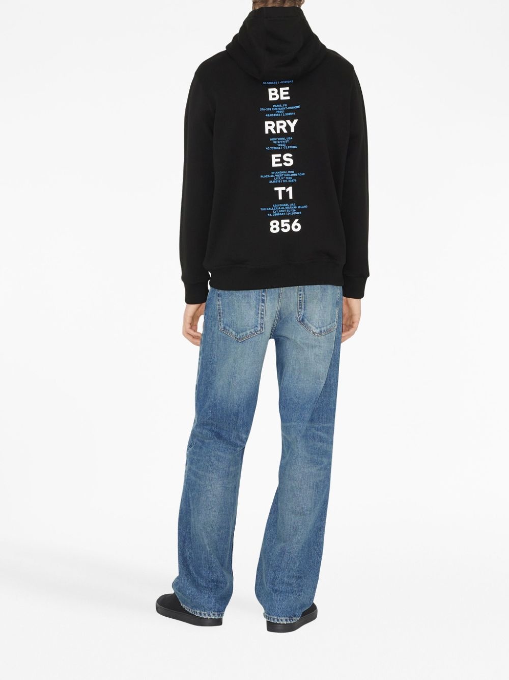 Mod-print cotton hoodie - 4