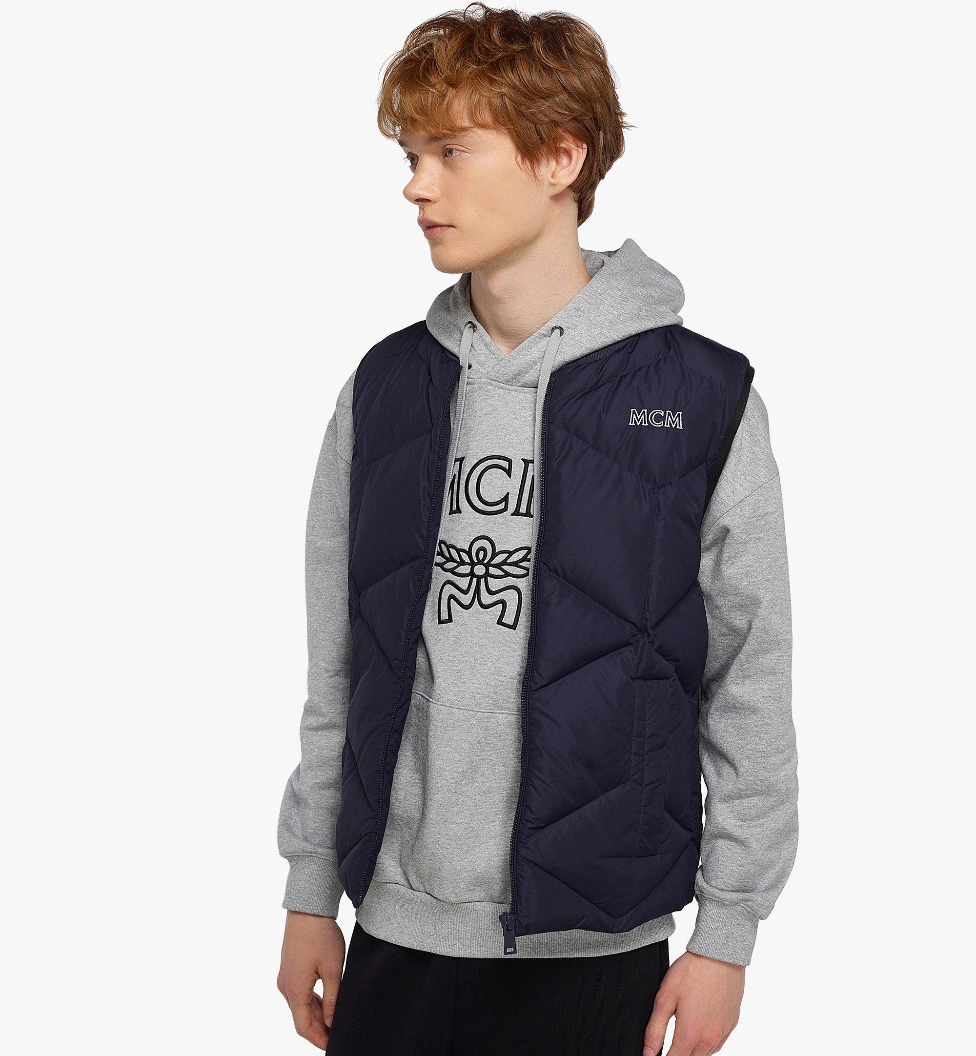 Men’s MCMFormative Down Vest in Biodegradable Nylon - 4