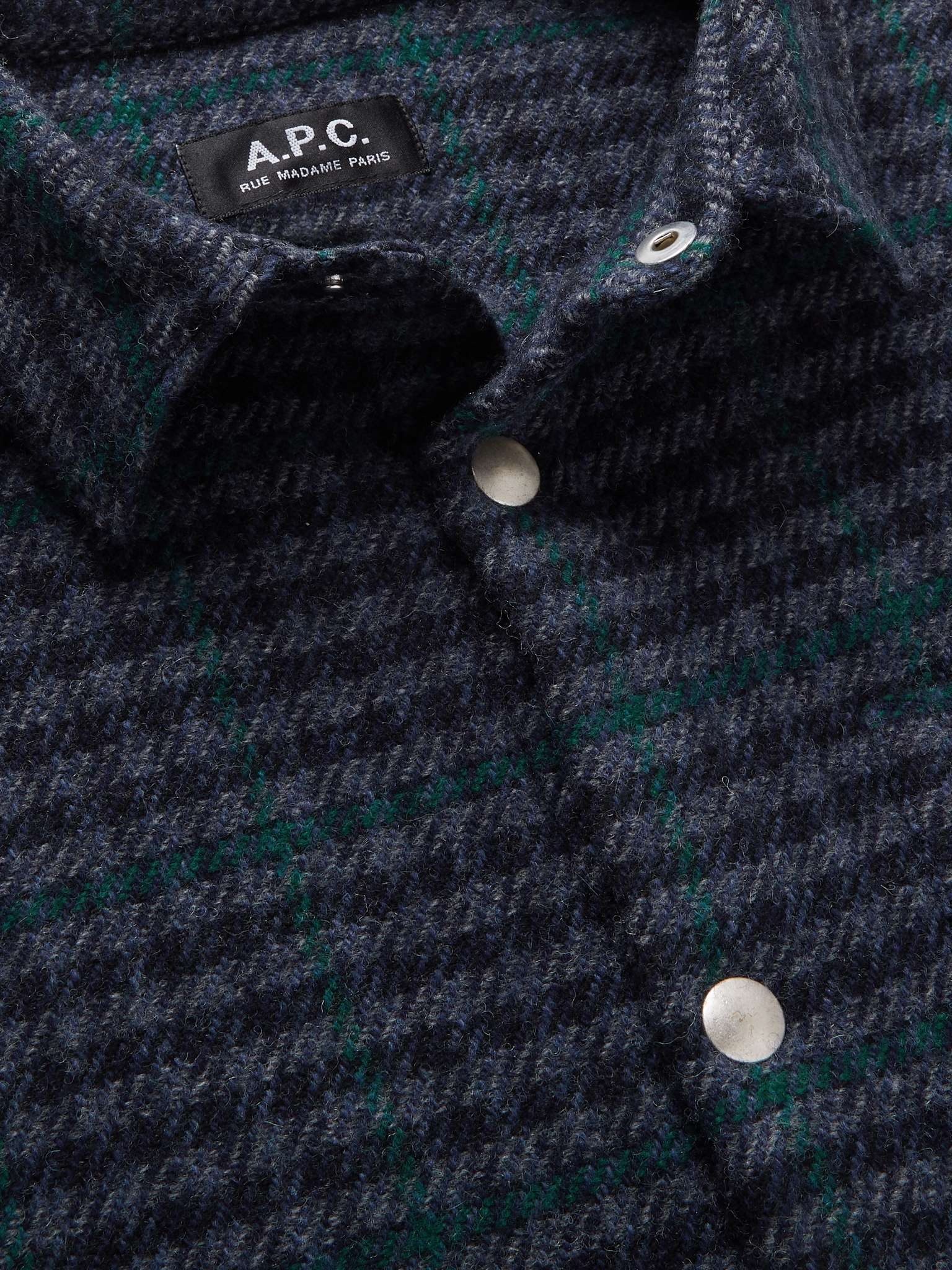 Trek Checked Cotton Shirt - 5