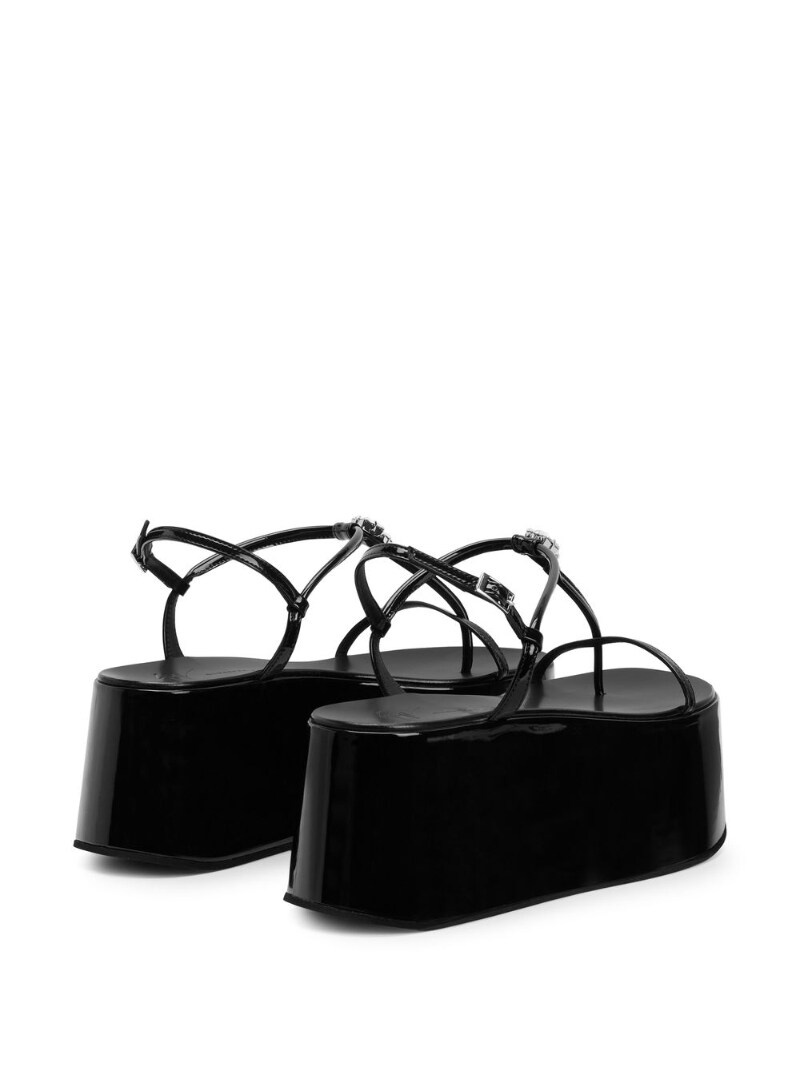 Barnak 80mm platform sandals - 3